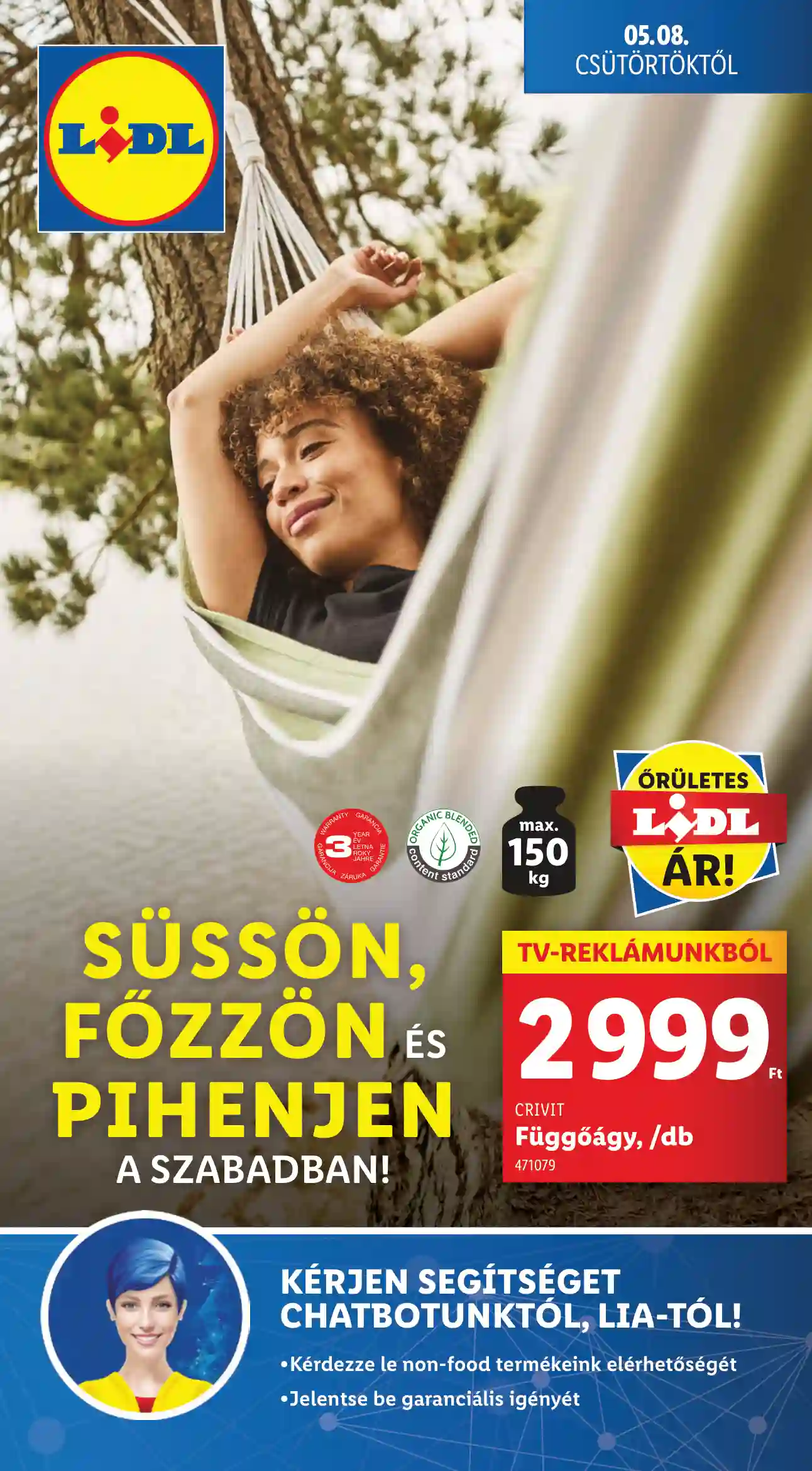 LIDL Érvényes 05.08-tól 19.hét