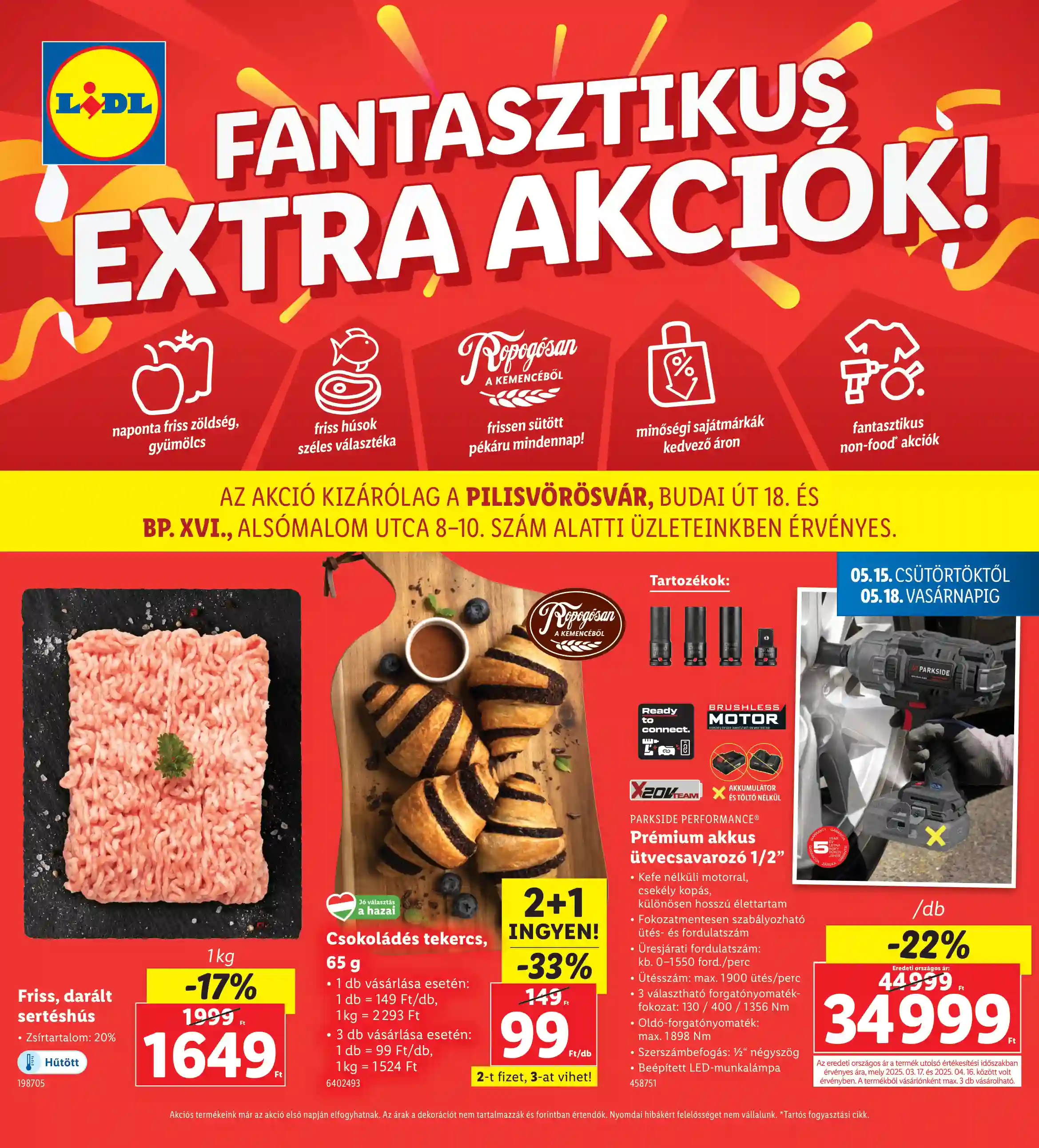 LIDL Regionális akciók 20.hét