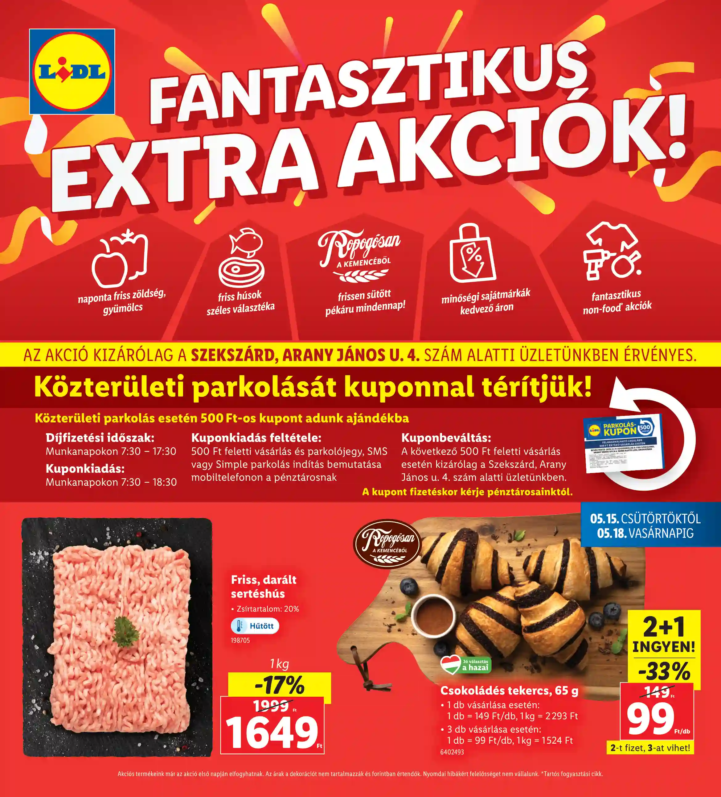 LIDL Regionális akciók – Szekszárd 20.hét