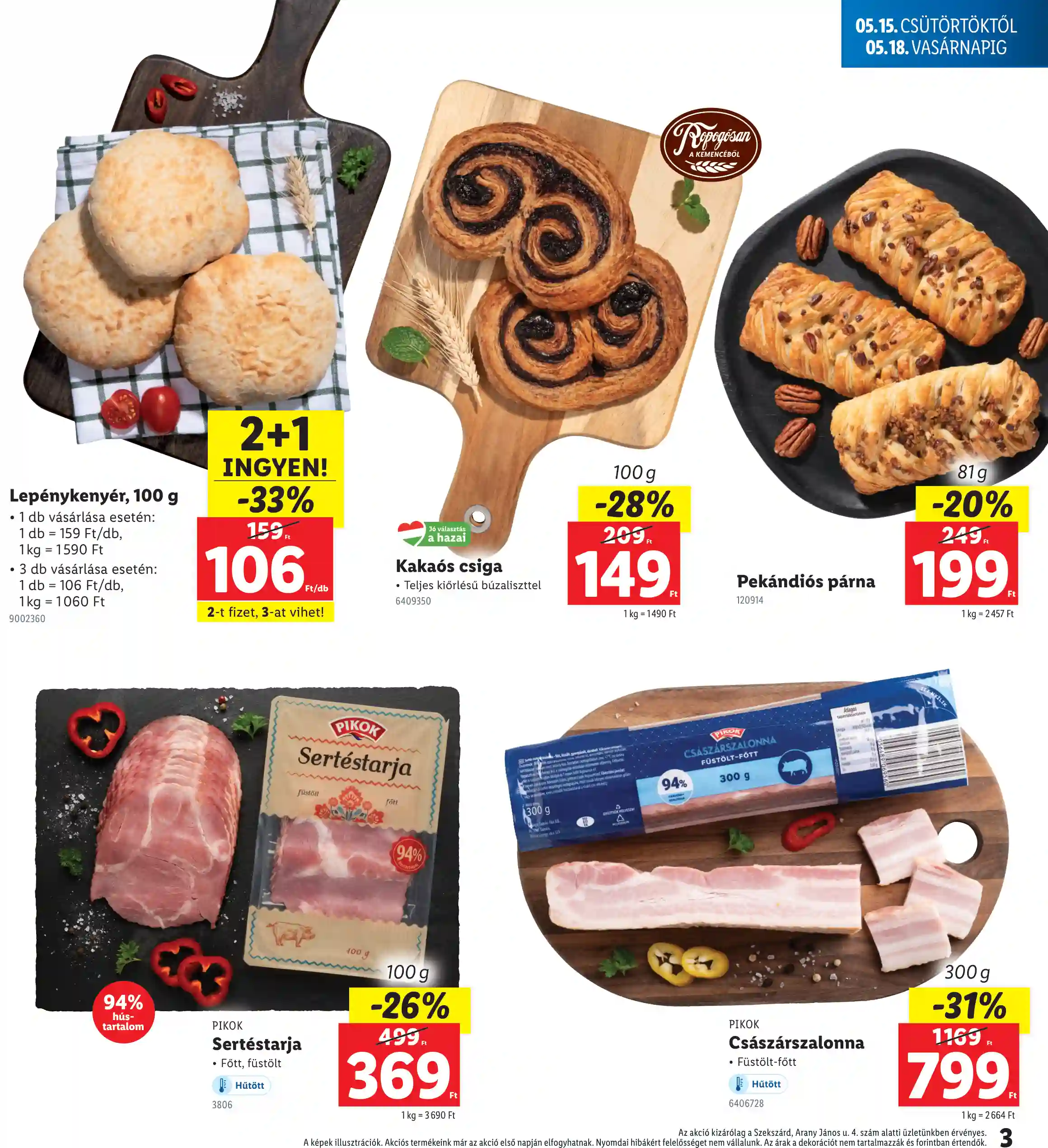 Lidl akciós újság 20. hét (Regionális akciók – Szekszárd) (3 oldal)