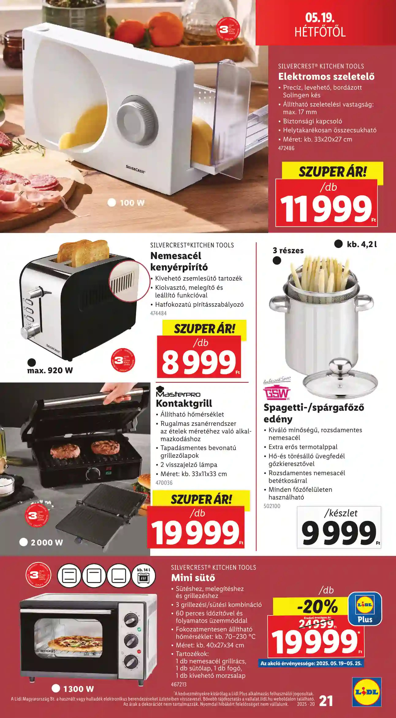 Lidl akciós újság 20. hét (Érvényes 05.15-től) (14 oldal)