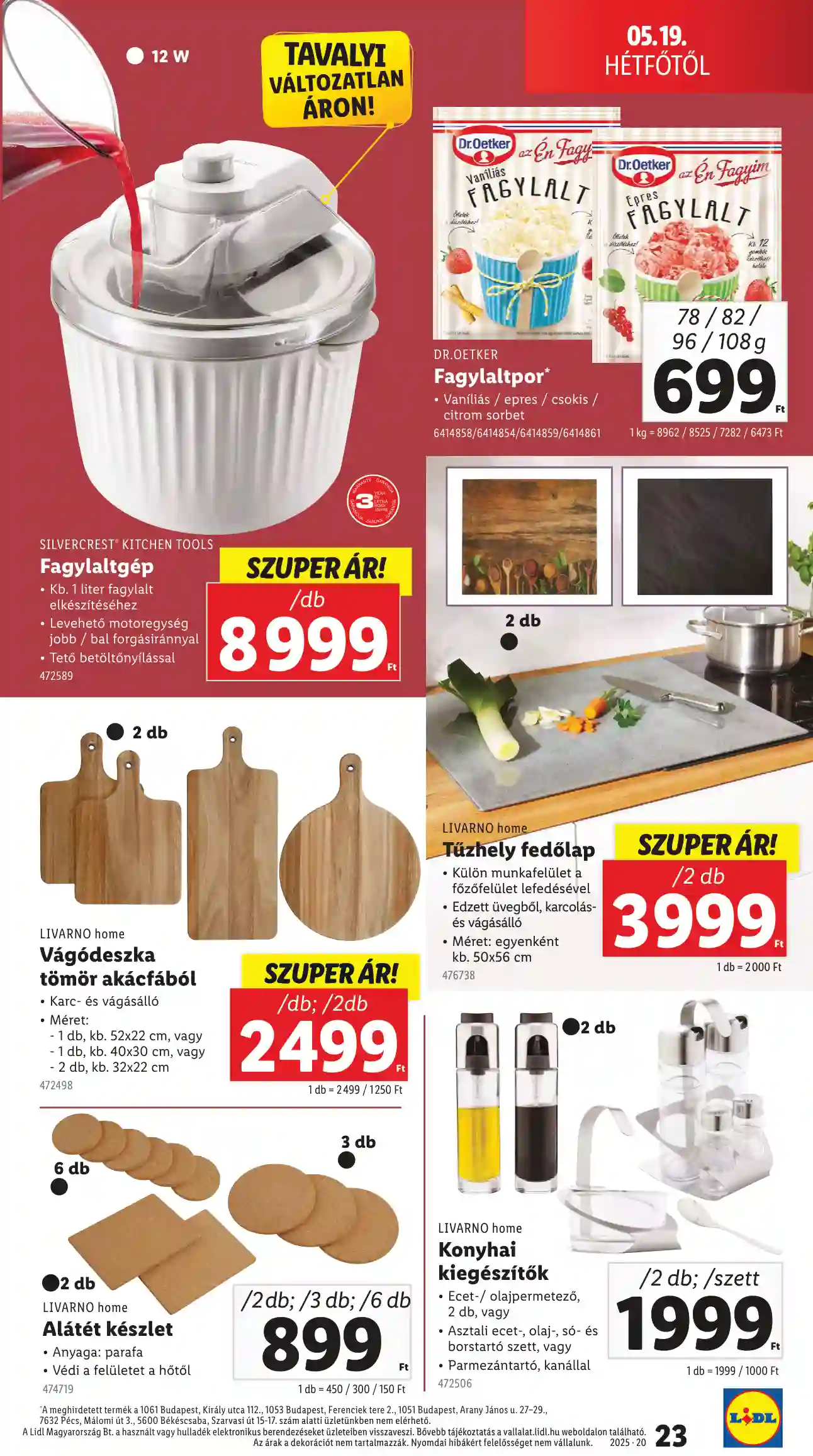 Lidl akciós újság 20. hét (Érvényes 05.15-től) (16 oldal)