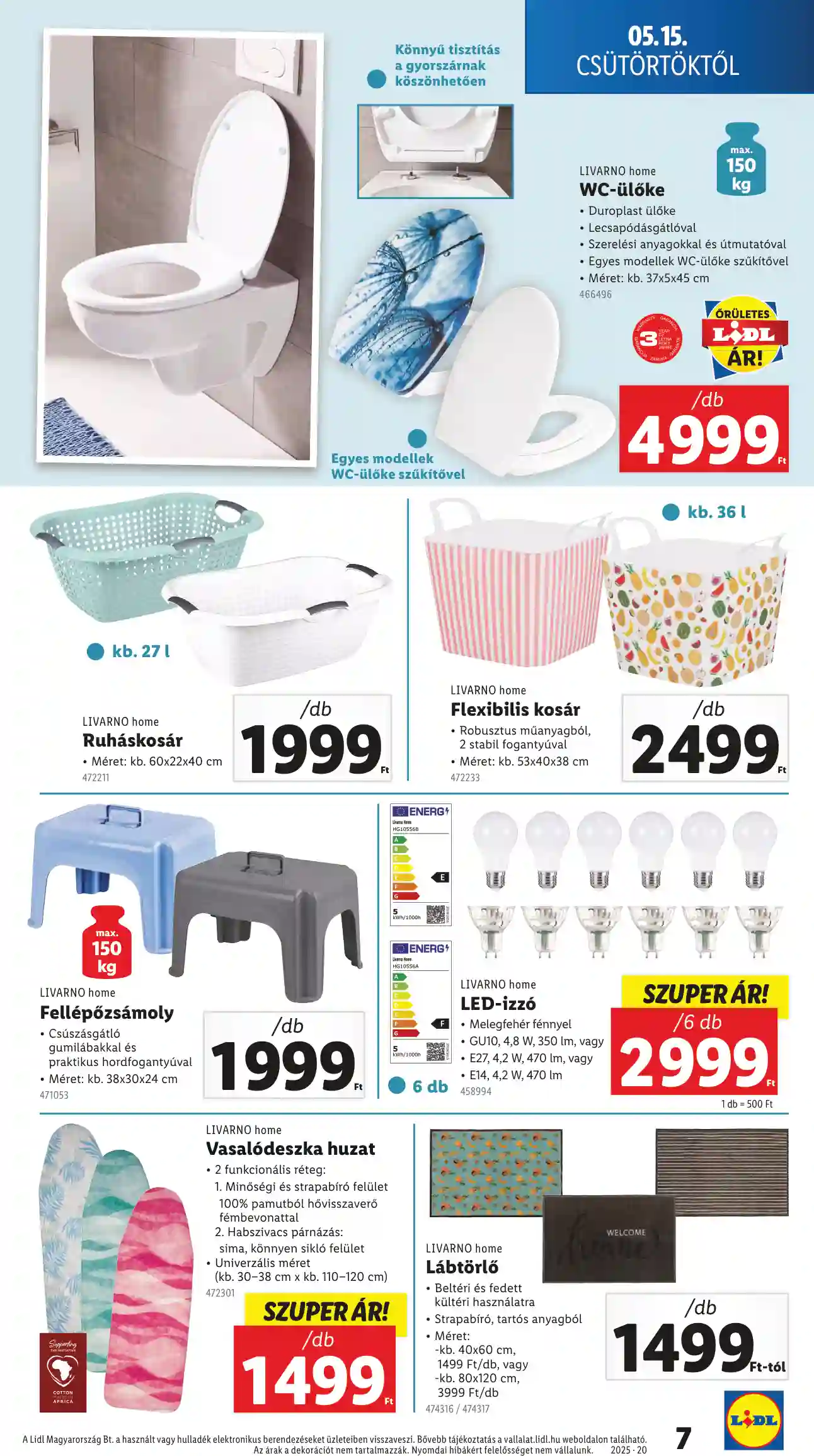 Lidl akciós újság 20. hét (Érvényes 05.15-től) (22 oldal)