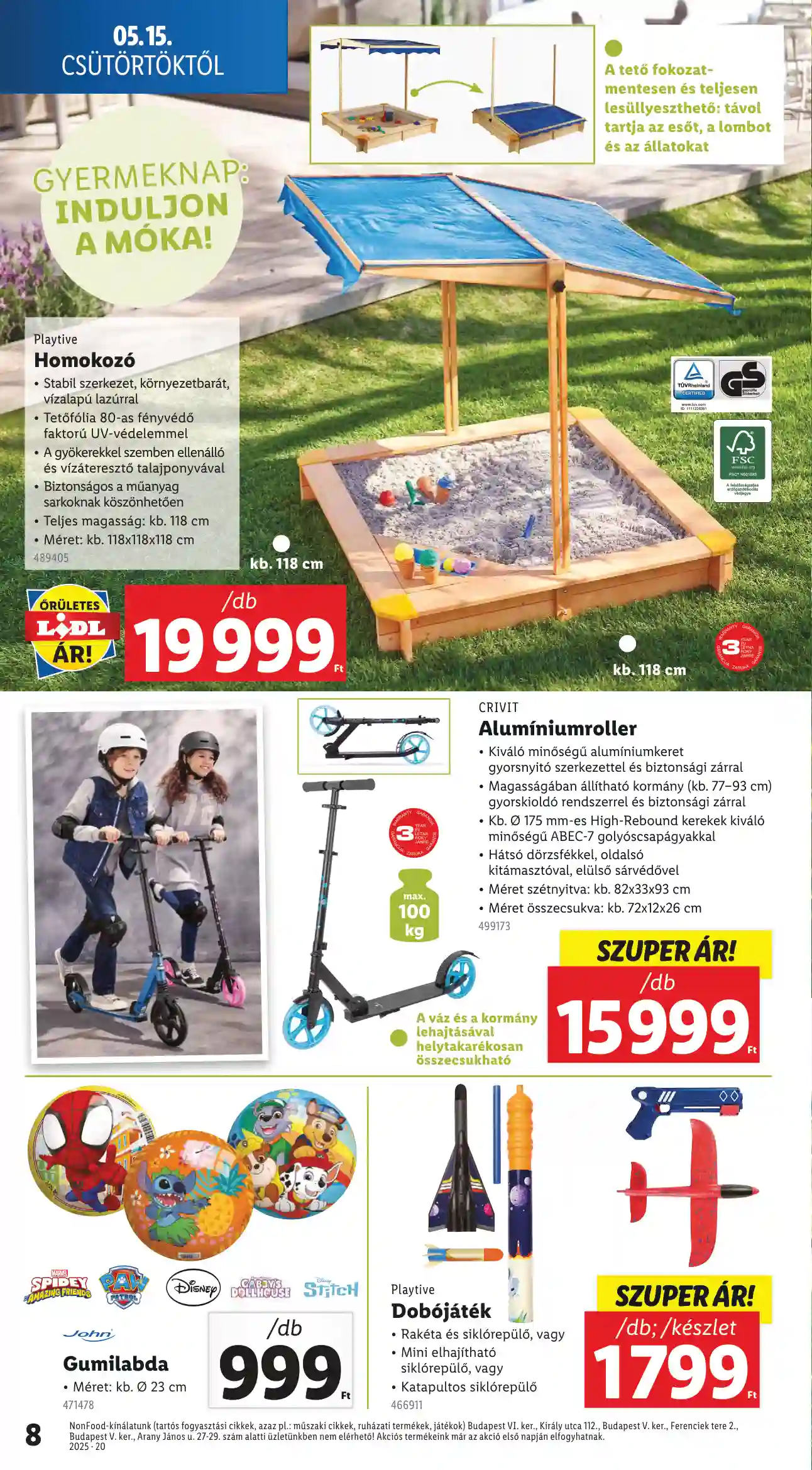 Lidl akciós újság 20. hét (Érvényes 05.15-től) (23 oldal)