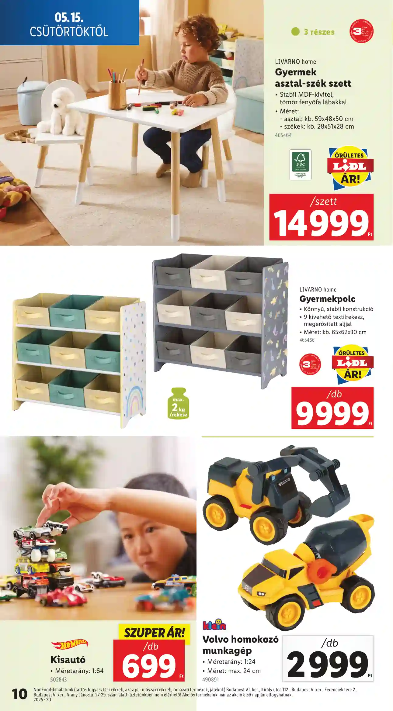 Lidl akciós újság 20. hét (Érvényes 05.15-től) (25 oldal)