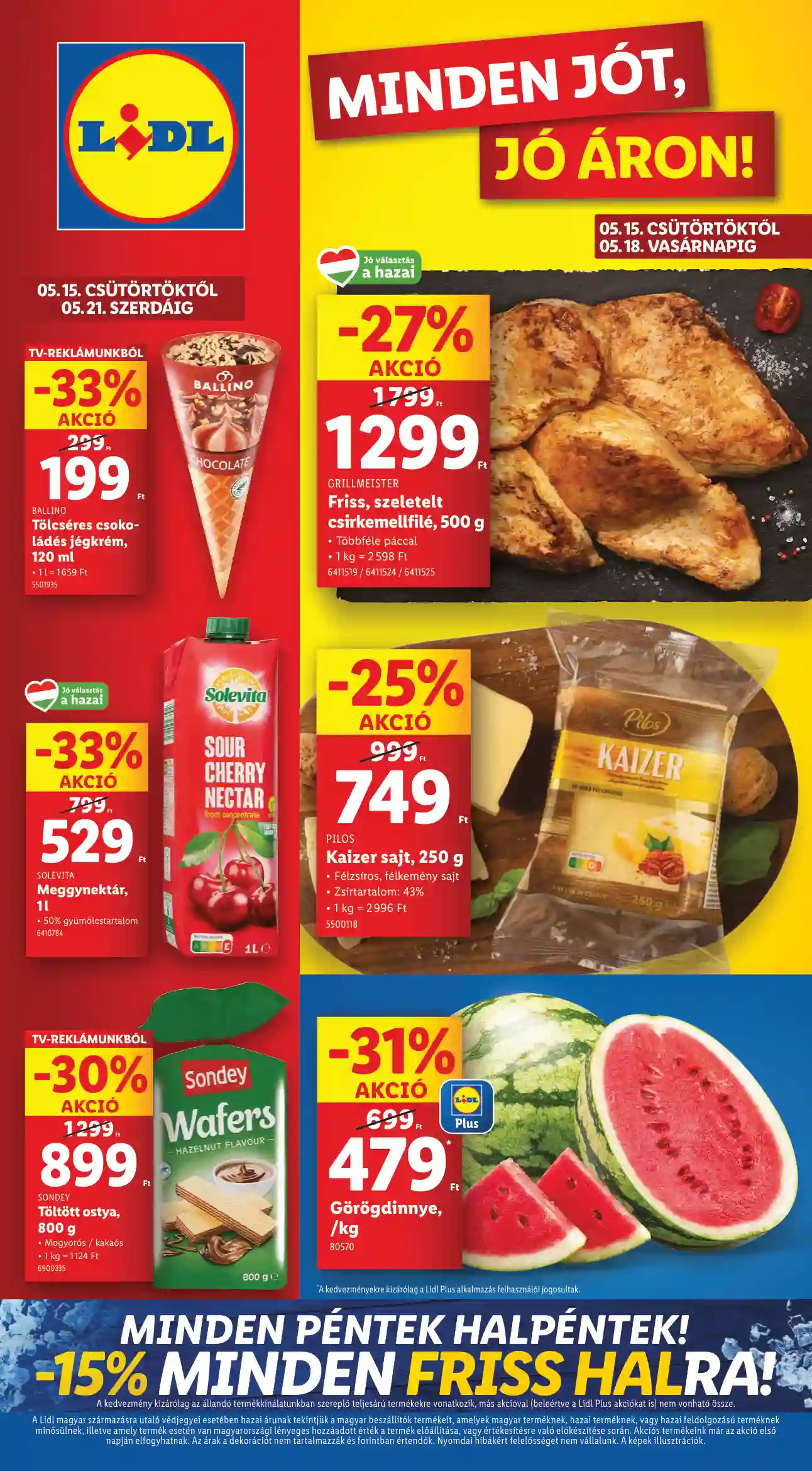 LIDL Érvényes 05.15-től 20.hét