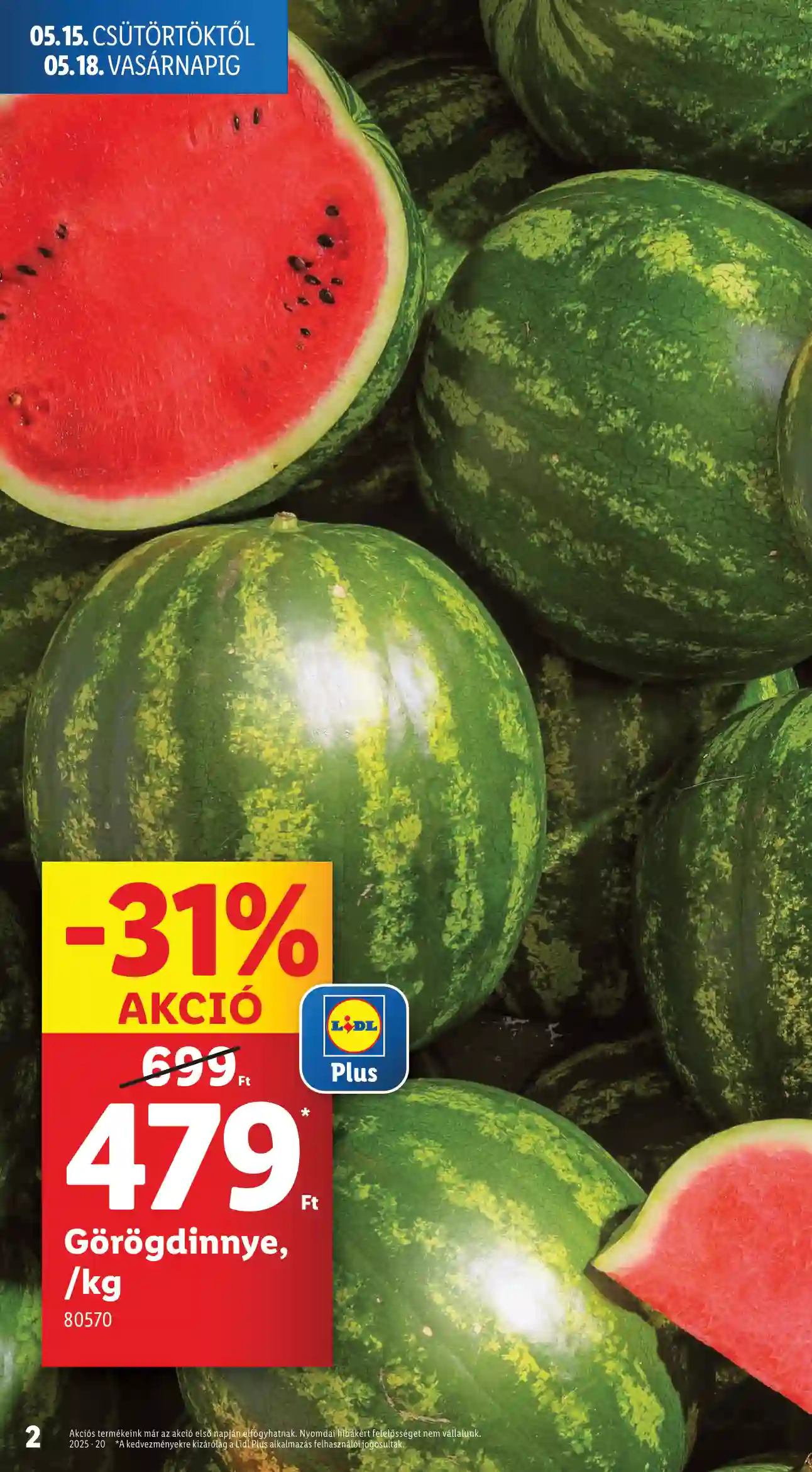 Lidl akciós újság 20. hét (Érvényes 05.15-től) (2 oldal)