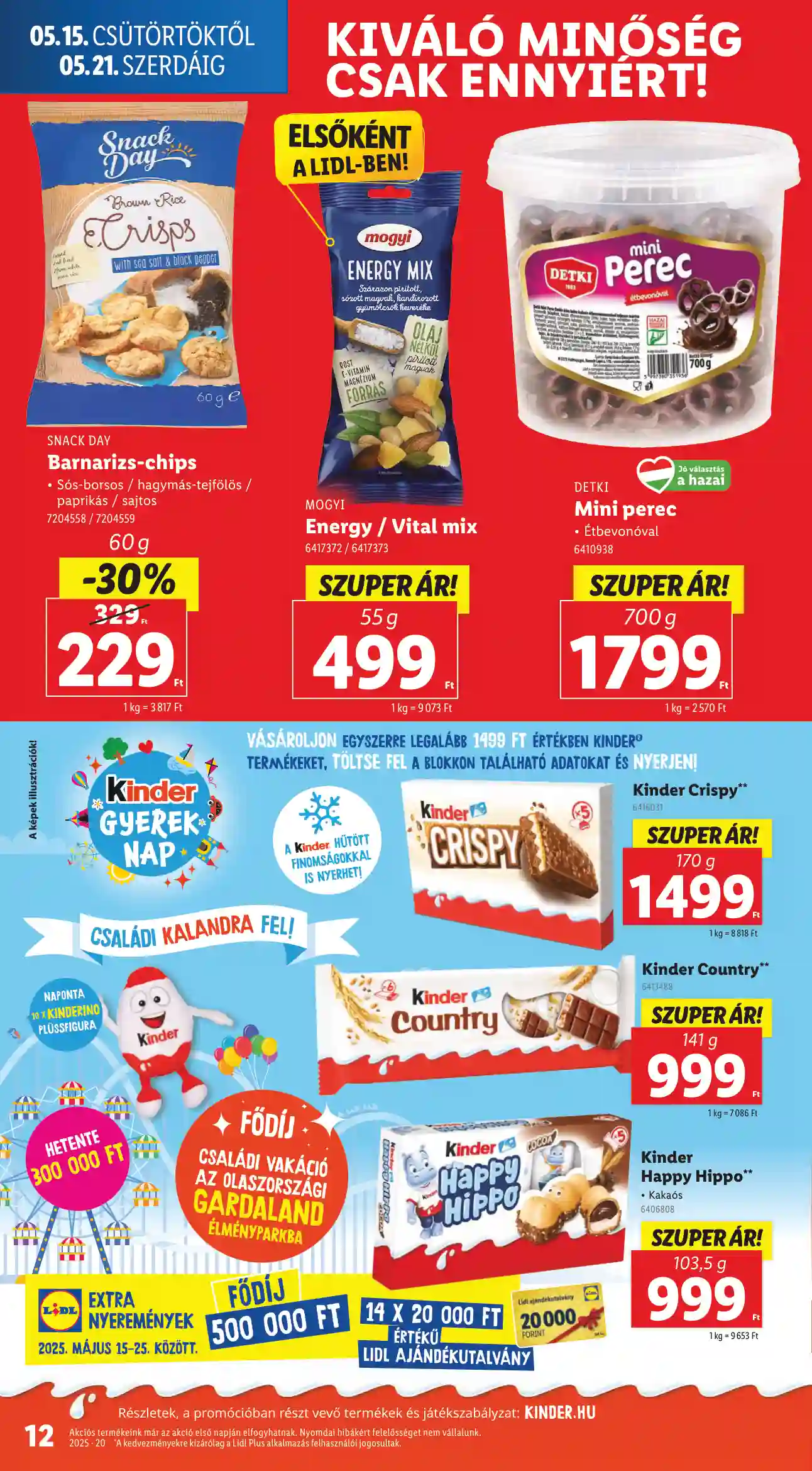 Lidl akciós újság 20. hét (Érvényes 05.15-től) (4 oldal)
