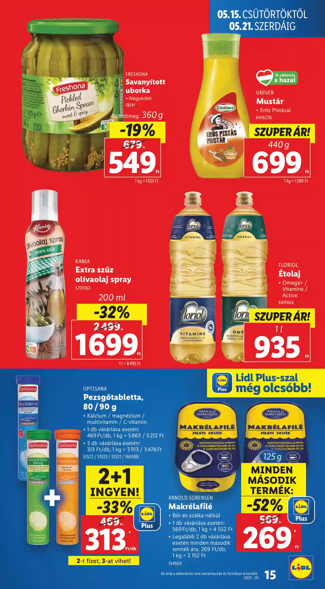Lidl akciós újság 20. hét (Érvényes 05.15-től) (7 oldal)