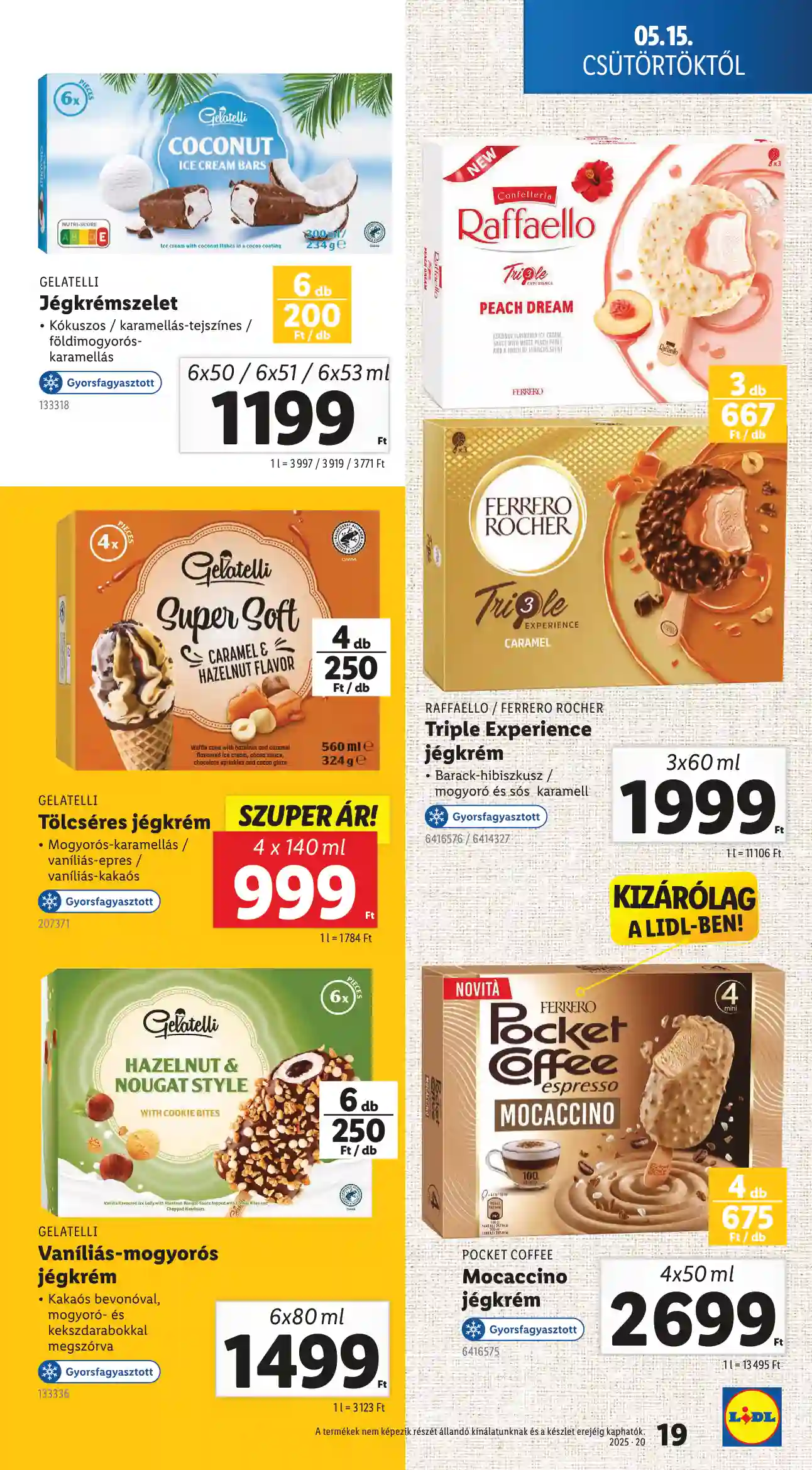 Lidl akciós újság 20. hét (Érvényes 05.15-től) (11 oldal)