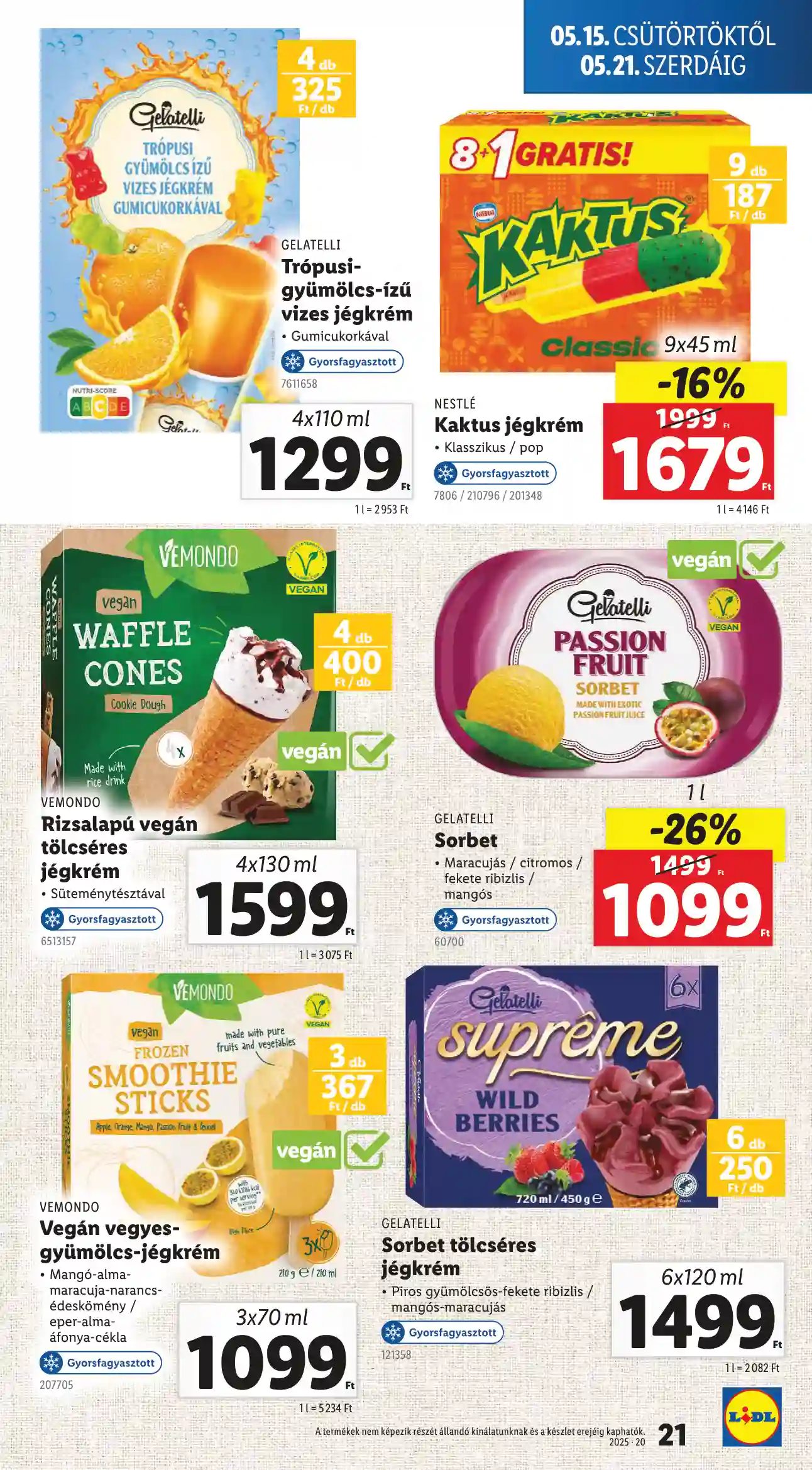 Lidl akciós újság 20. hét (Érvényes 05.15-től) (14 oldal)