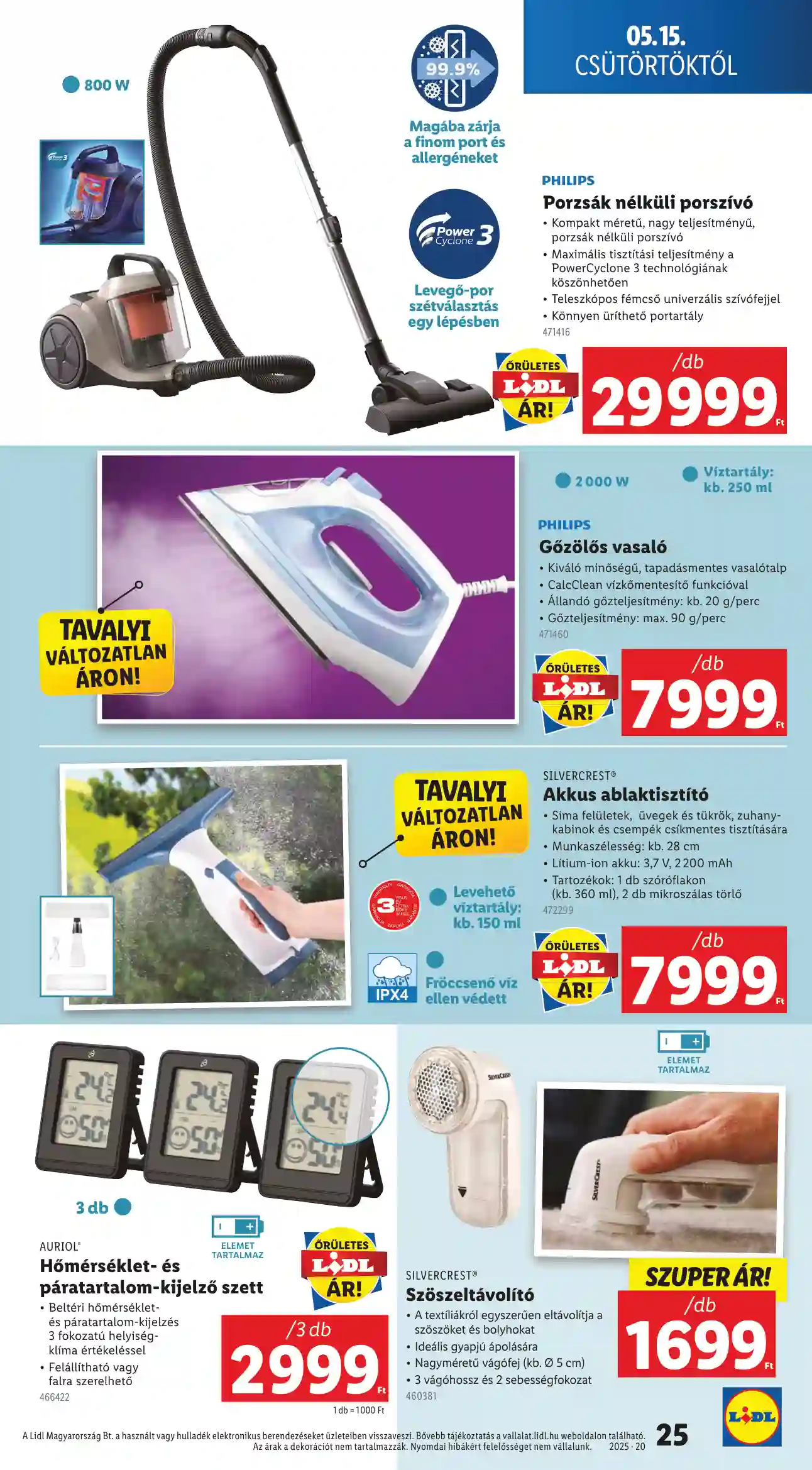 Lidl akciós újság 20. hét (Érvényes 05.15-től) (18 oldal)