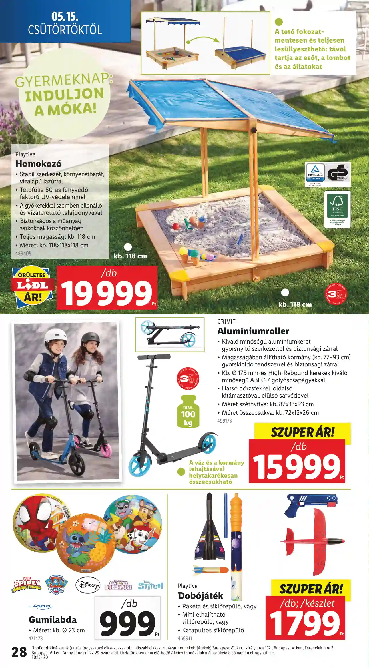 Lidl akciós újság 20. hét (Érvényes 05.15-től) (21 oldal)