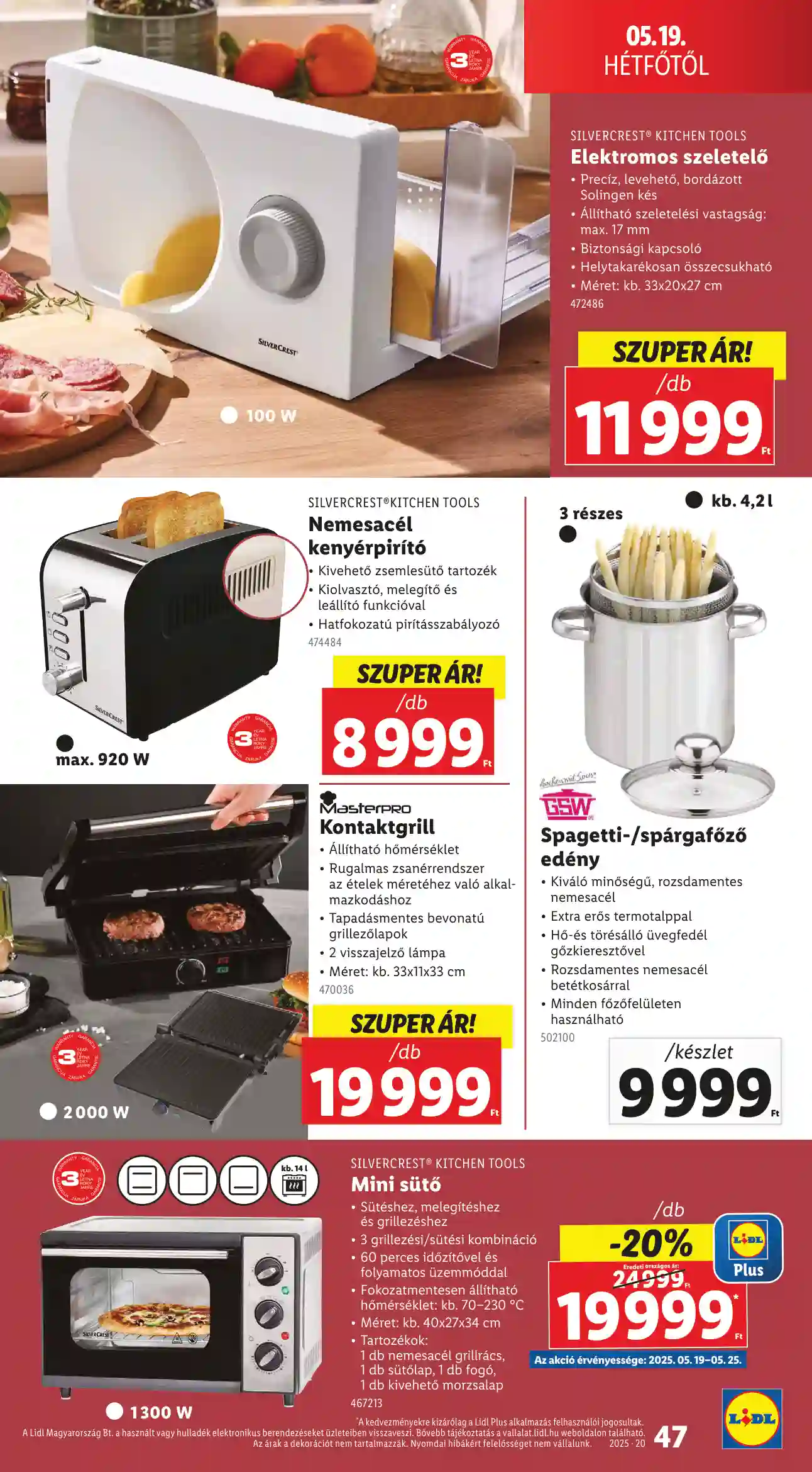 Lidl akciós újság 20. hét (Érvényes 05.15-től) (42 oldal)