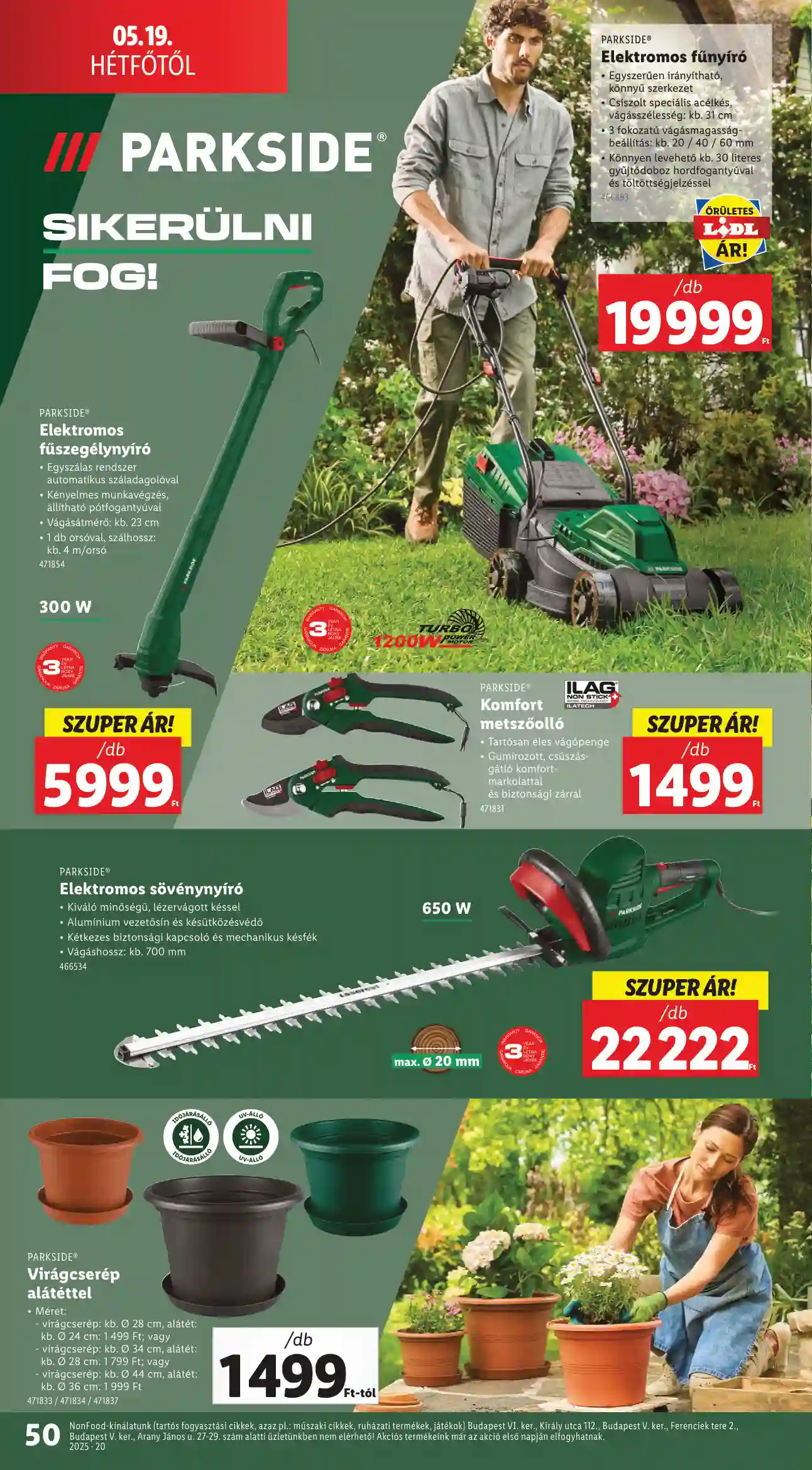 Lidl akciós újság 20. hét (Érvényes 05.15-től) (45 oldal)