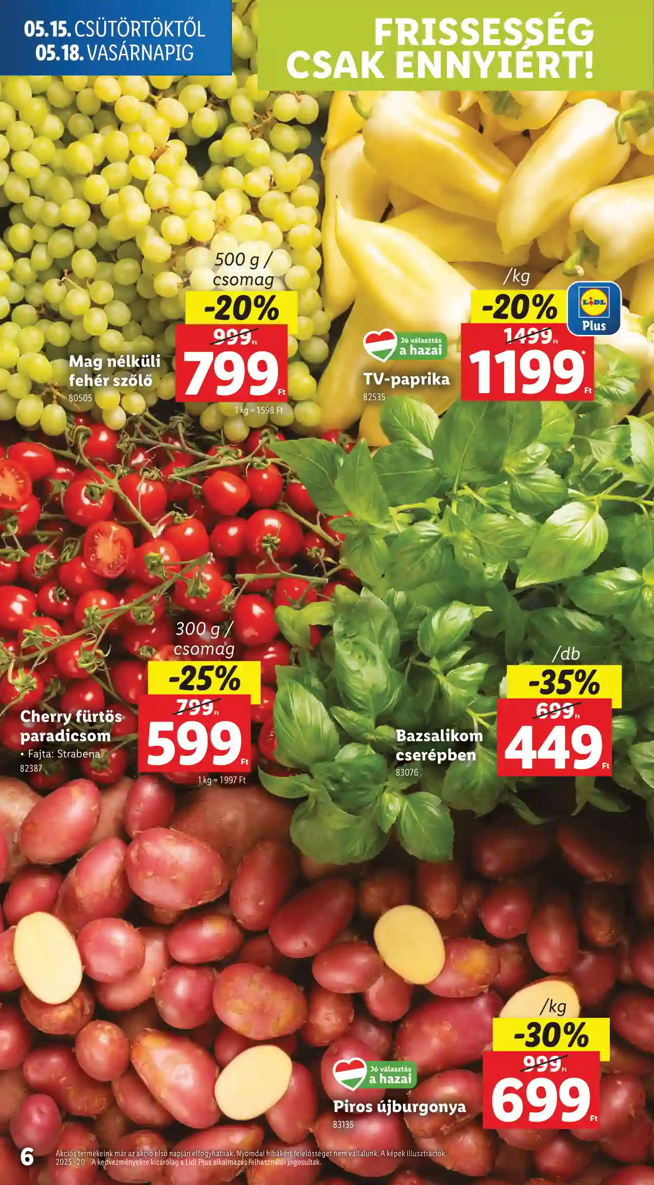 Lidl akciós újság 20. hét (Érvényes 05.15-től) (46 oldal)
