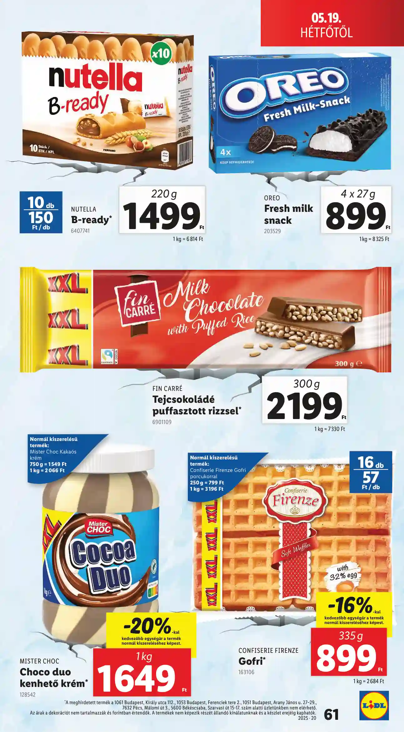Lidl akciós újság 20. hét (Érvényes 05.15-től) (62 oldal)
