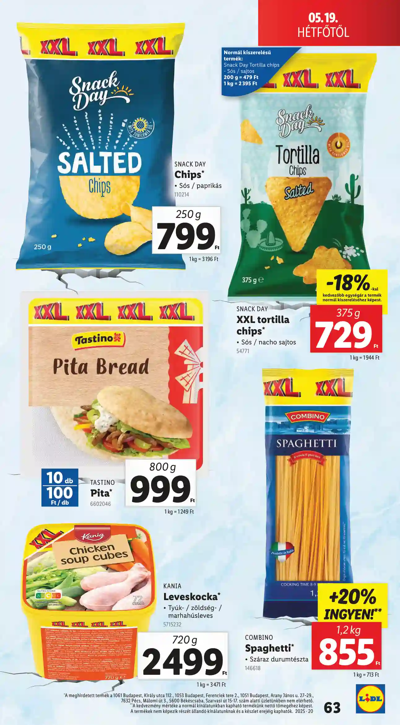 Lidl akciós újság 20. hét (Érvényes 05.15-től) (64 oldal)