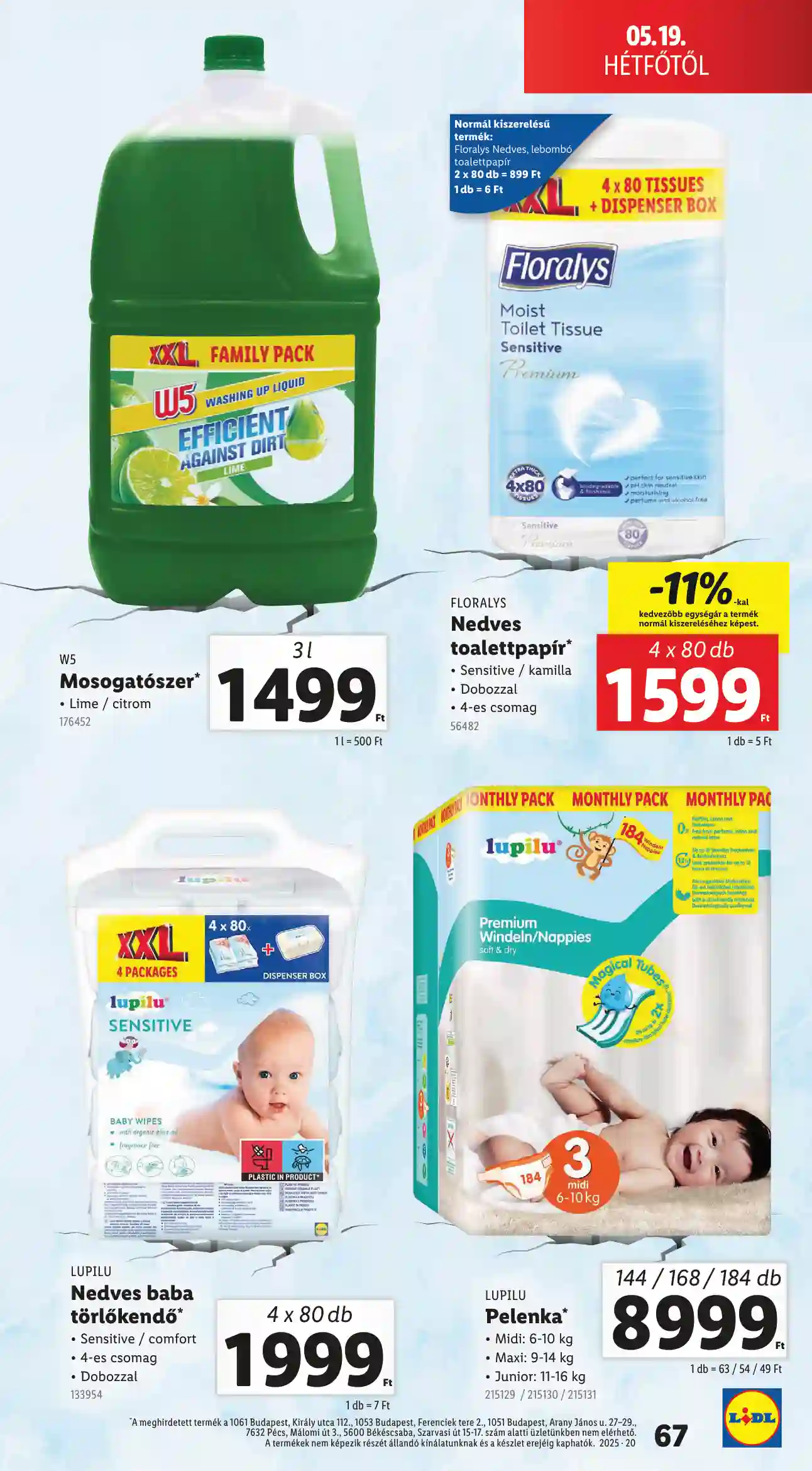 Lidl akciós újság 20. hét (Érvényes 05.15-től) (69 oldal)