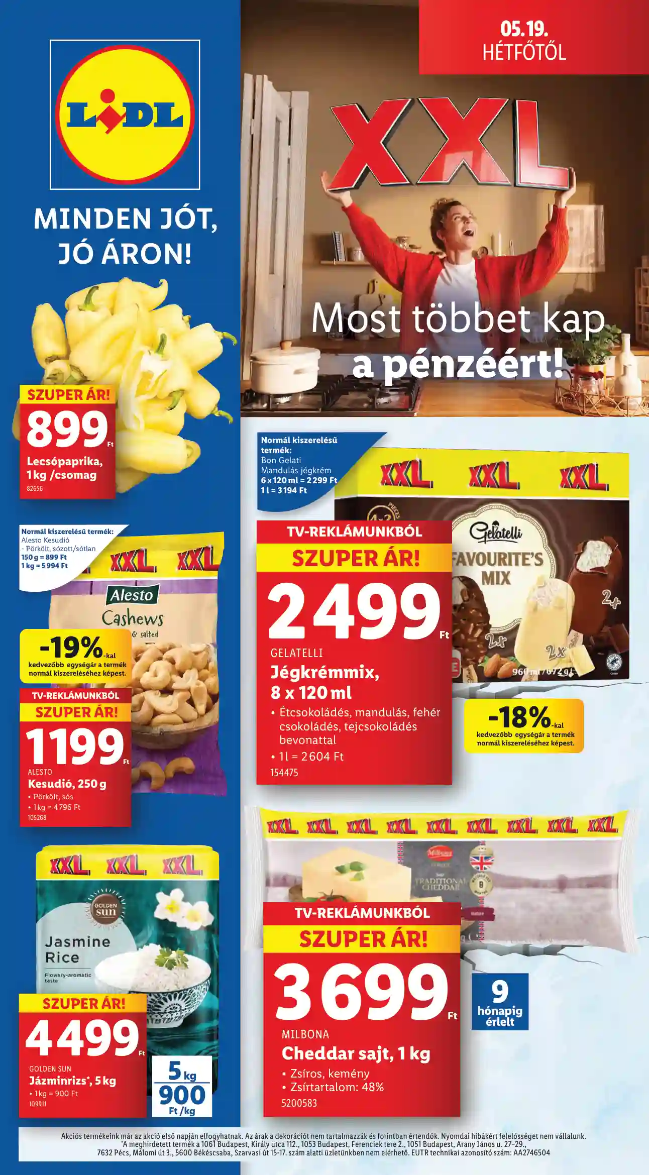 Lidl akciós újság 20. hét (Érvényes 05.15-től) (70 oldal)