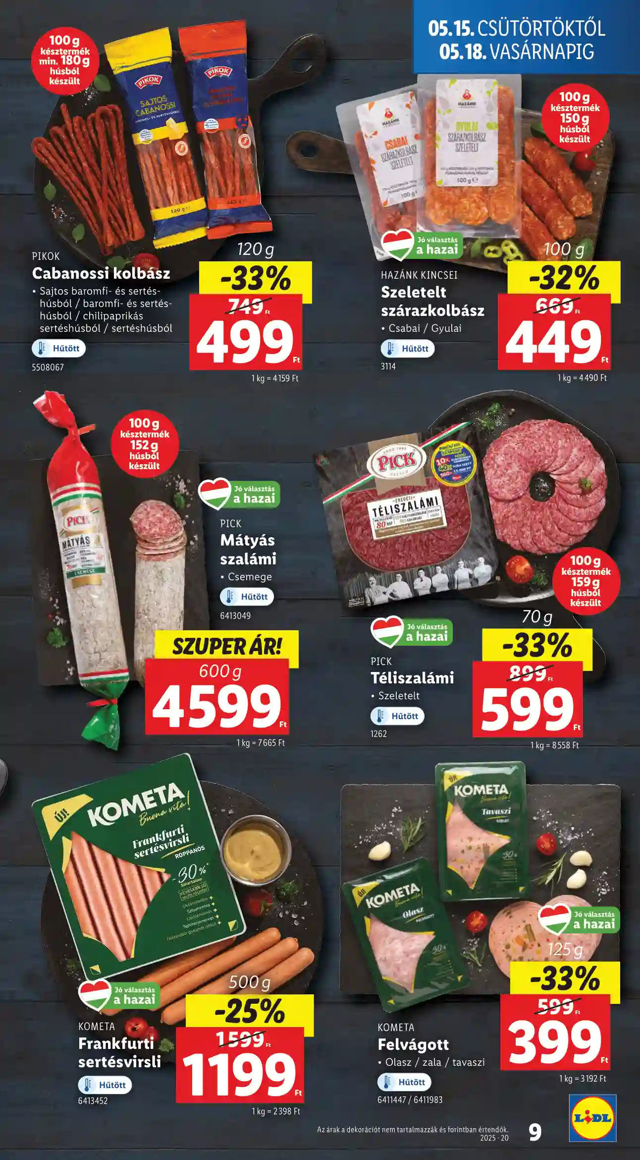 Lidl akciós újság 20. hét (Érvényes 05.15-től) (71 oldal)
