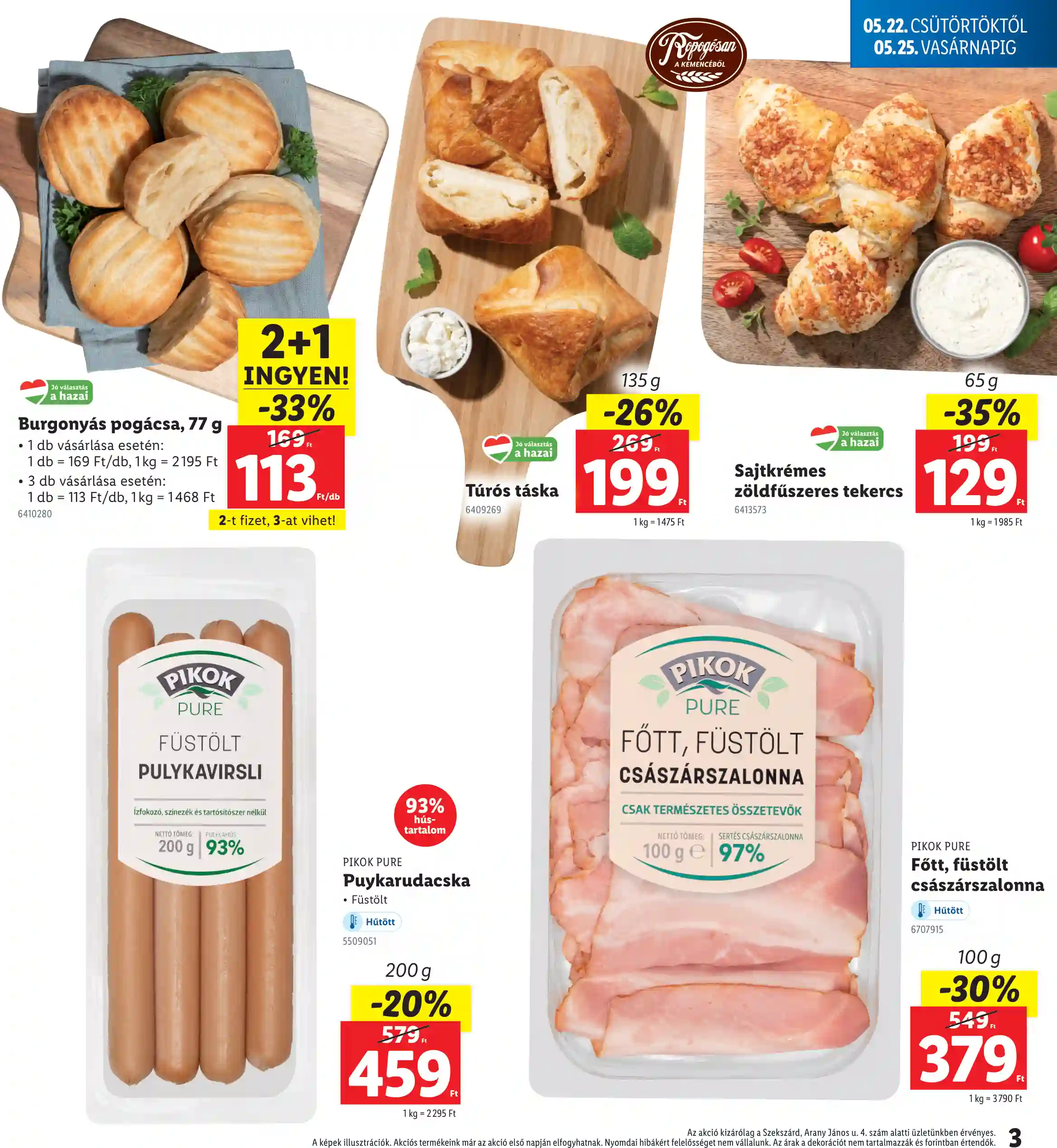 Lidl akciós újság 21. hét (Regionális akciók – Szekszárd) (3 oldal)