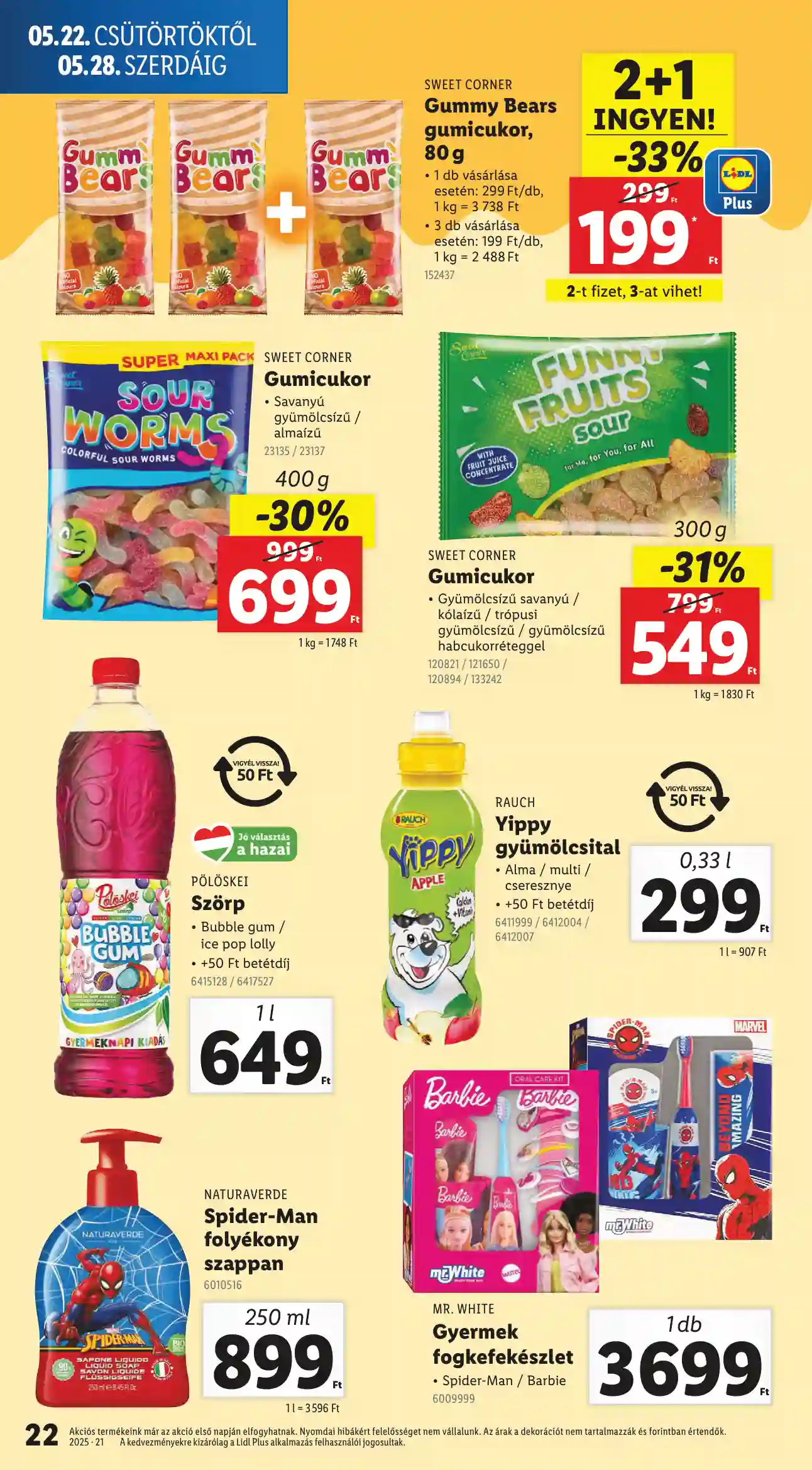 Lidl akciós újság 21. hét (Érvényes 05.22-től) (15 oldal)
