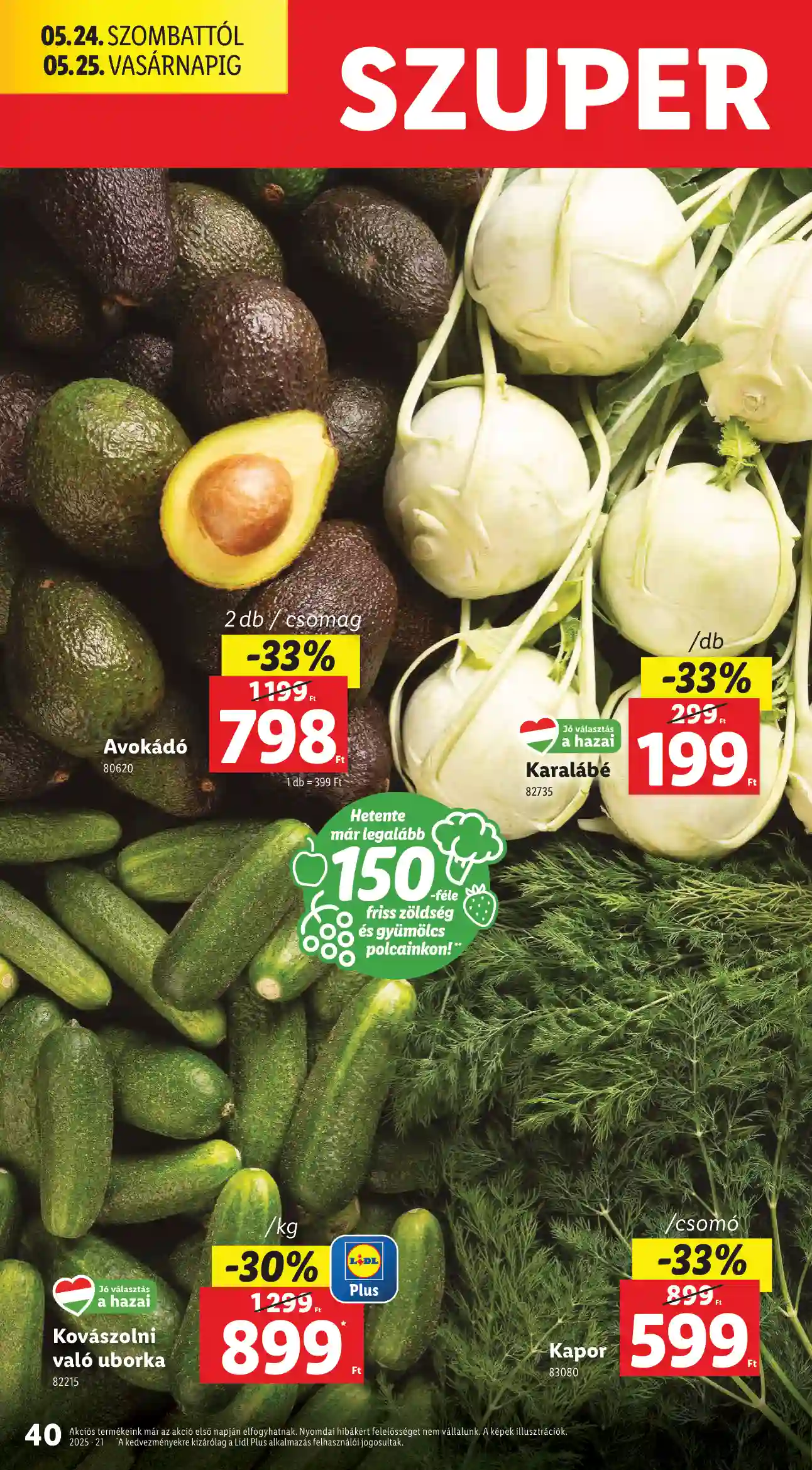Lidl akciós újság 21. hét (Érvényes 05.22-től) (34 oldal)