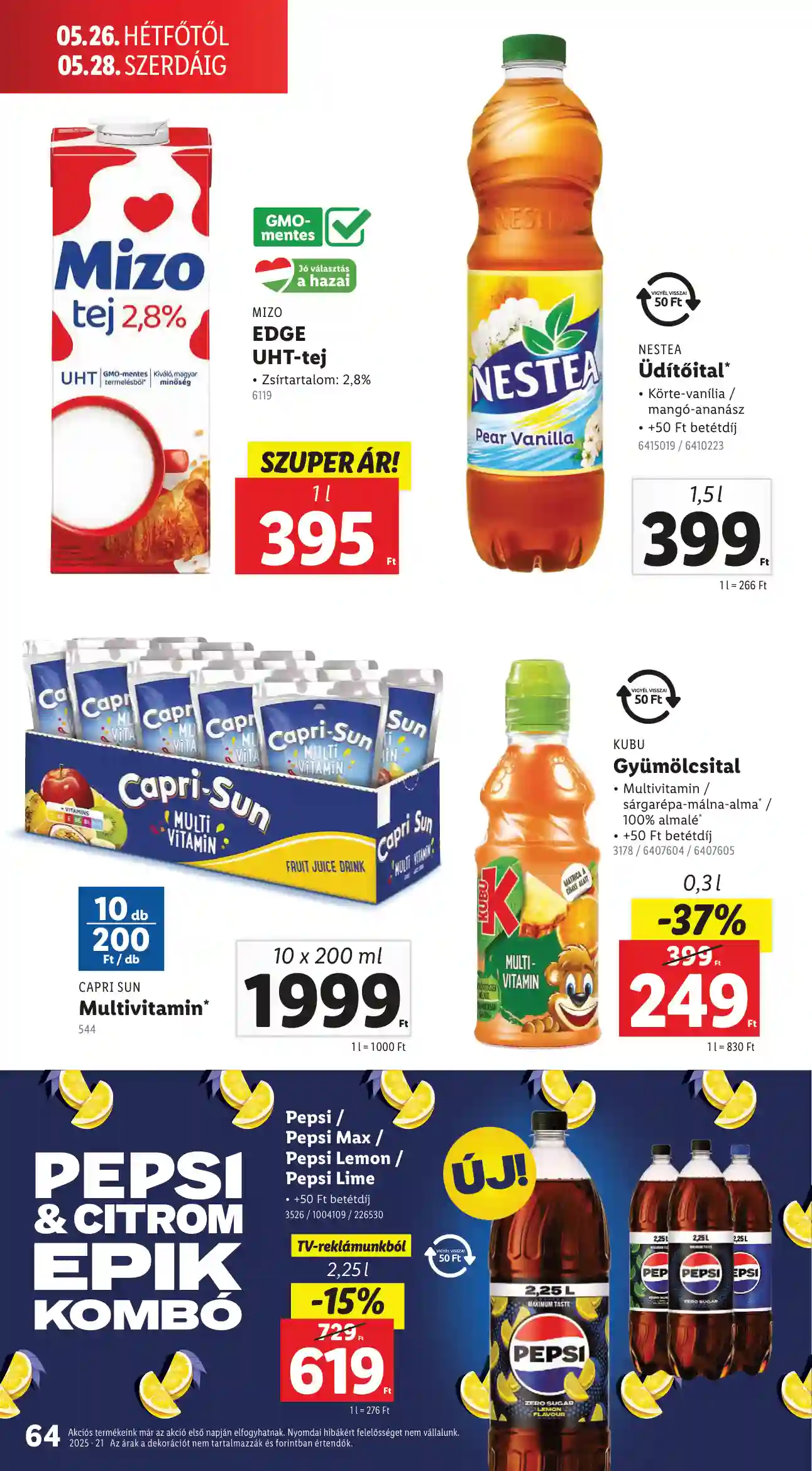 Lidl akciós újság 21. hét (Érvényes 05.22-től) (61 oldal)