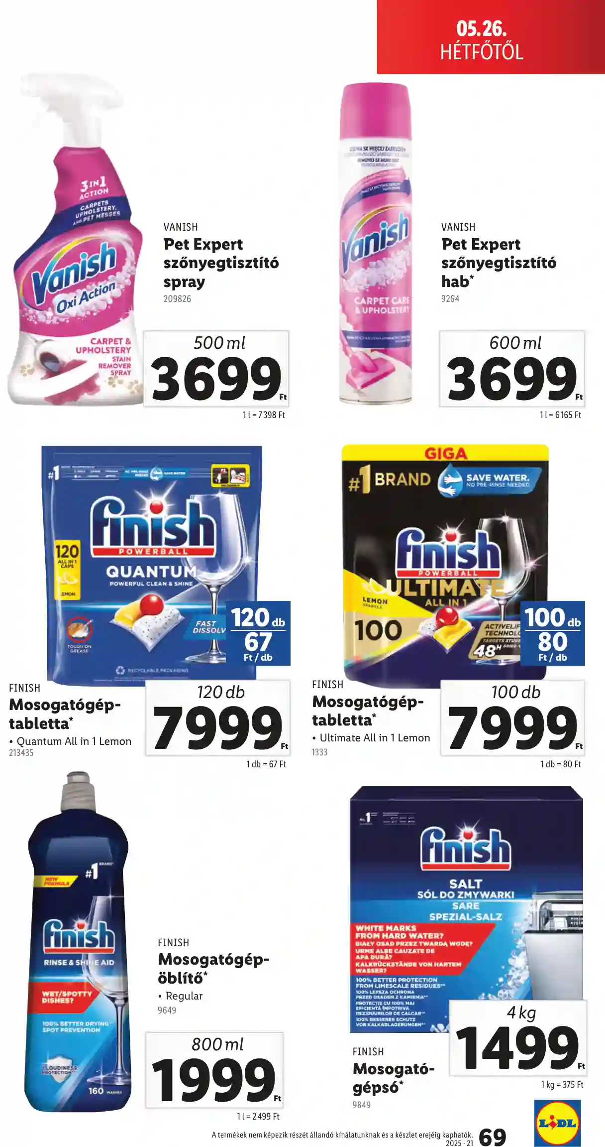 Lidl akciós újság 21. hét (Érvényes 05.22-től) (64 oldal)