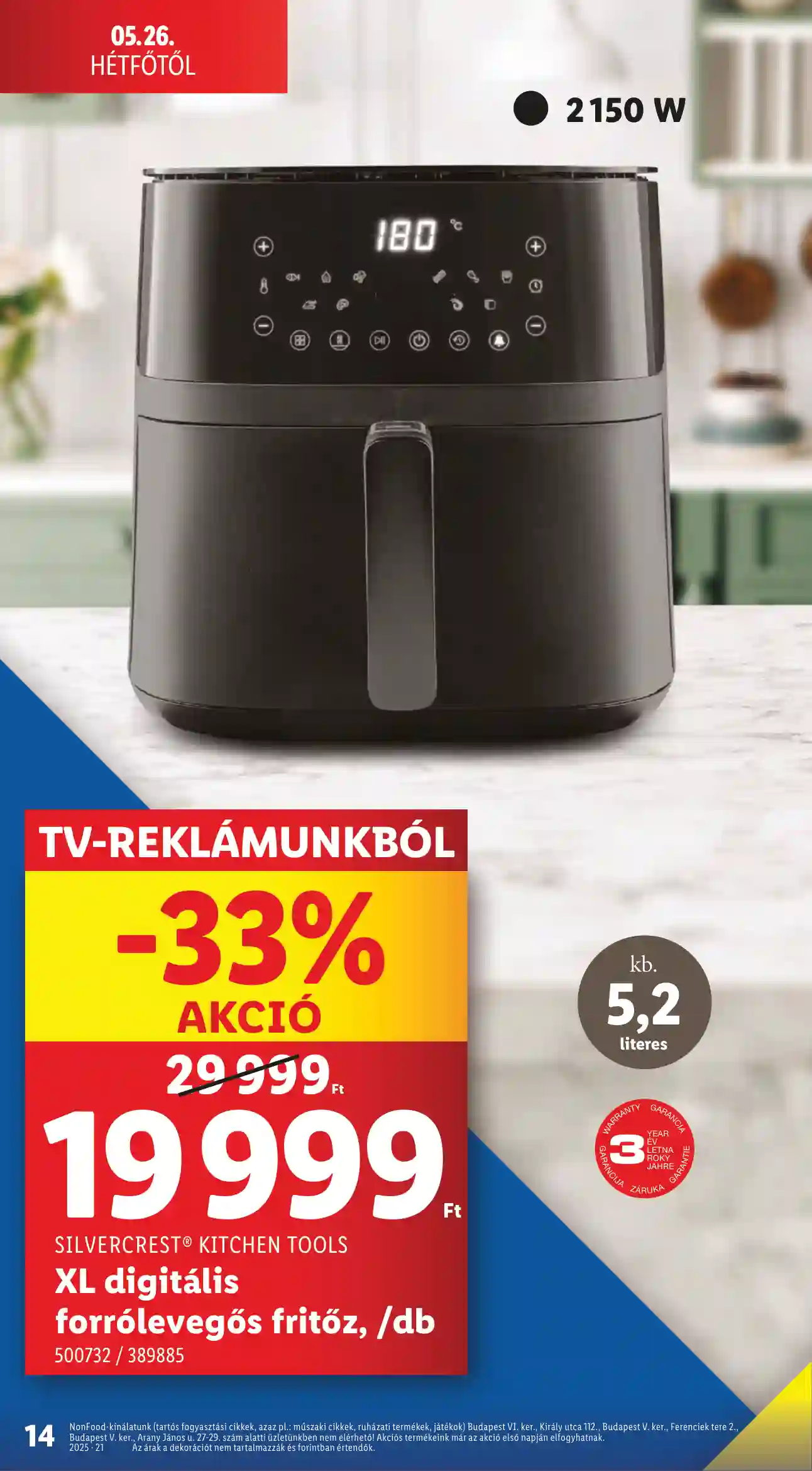 Lidl akciós újság 21. hét (Érvényes 05.22-től) (6 oldal)