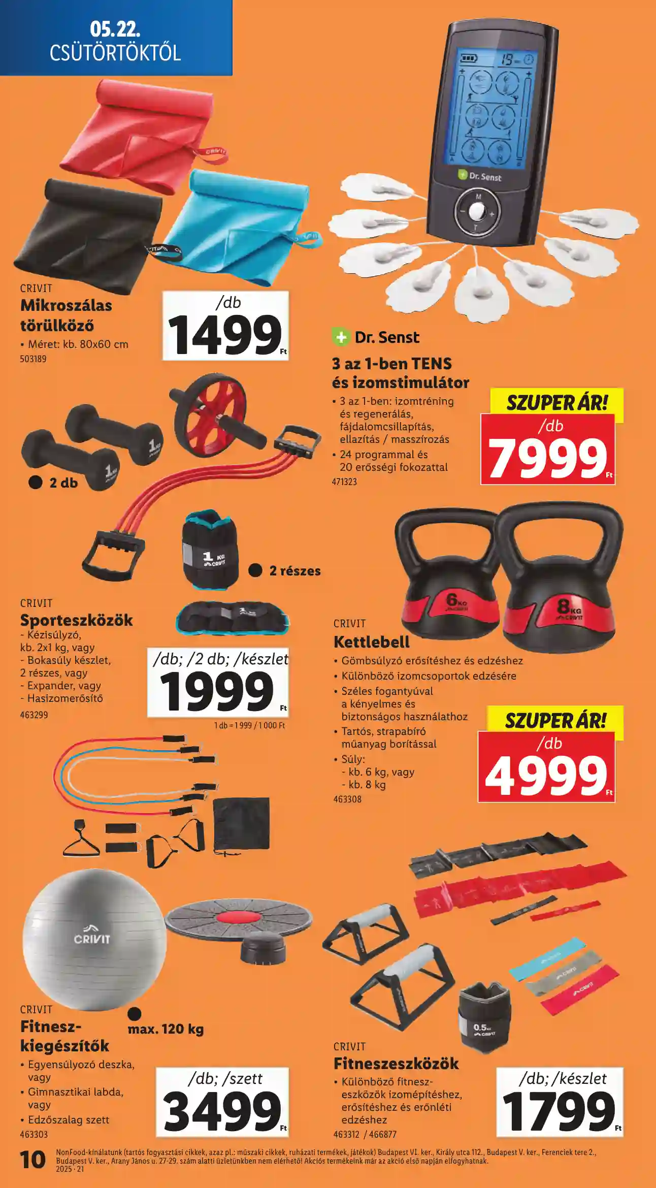 Lidl akciós újság 21. hét (Érvényes 05.22-től) (23 oldal)