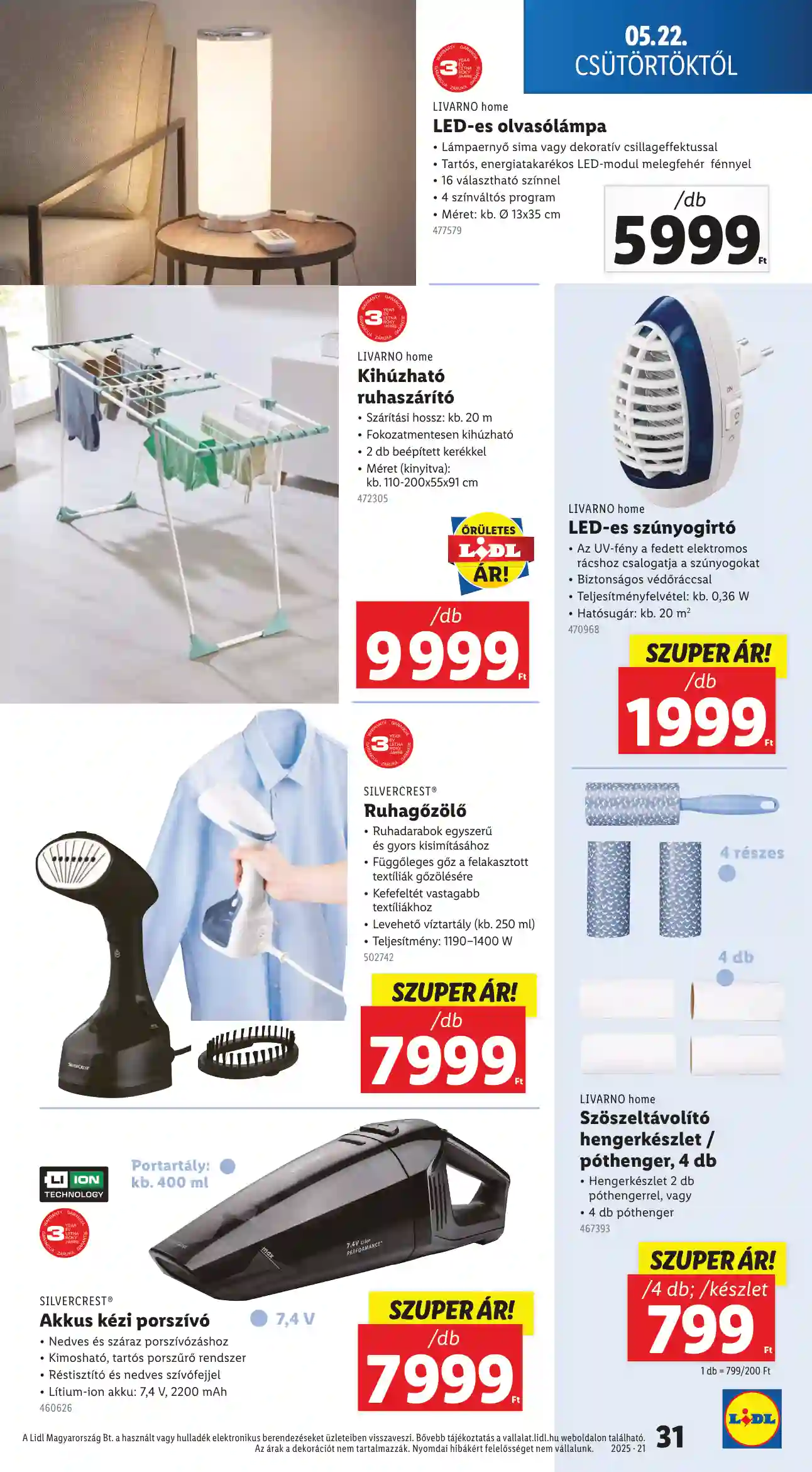 Lidl akciós újság 21. hét (Érvényes 05.22-től) (25 oldal)
