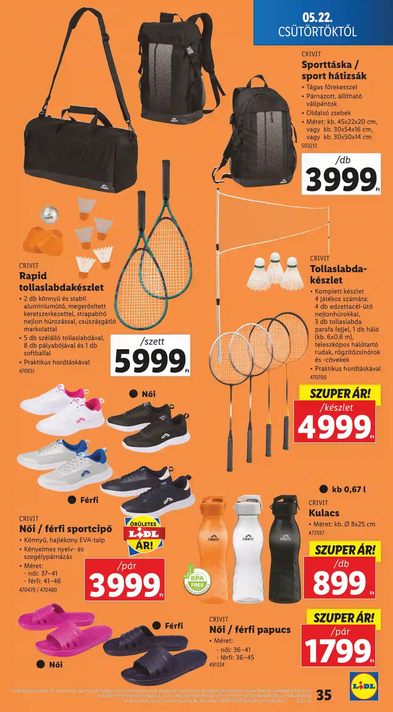 Lidl akciós újság 21. hét (Érvényes 05.22-től) (29 oldal)