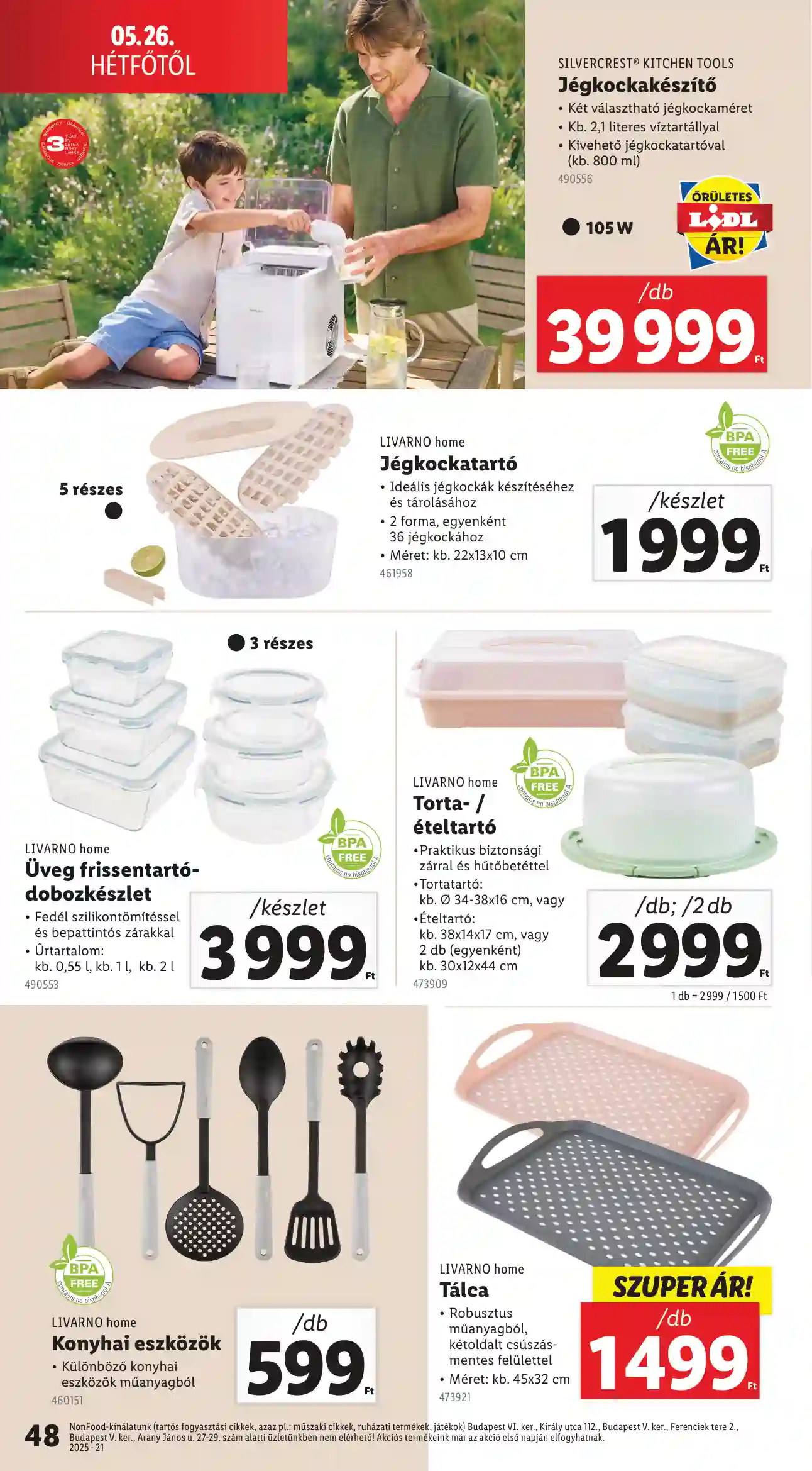 Lidl akciós újság 21. hét (Érvényes 05.22-től) (43 oldal)