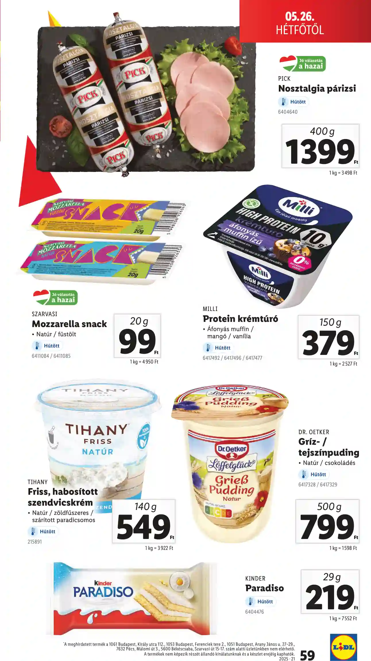 Lidl akciós újság 21. hét (Érvényes 05.22-től) (55 oldal)