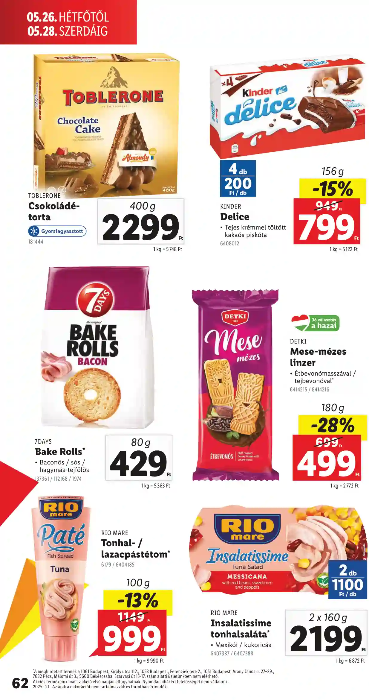 Lidl akciós újság 21. hét (Érvényes 05.22-től) (59 oldal)