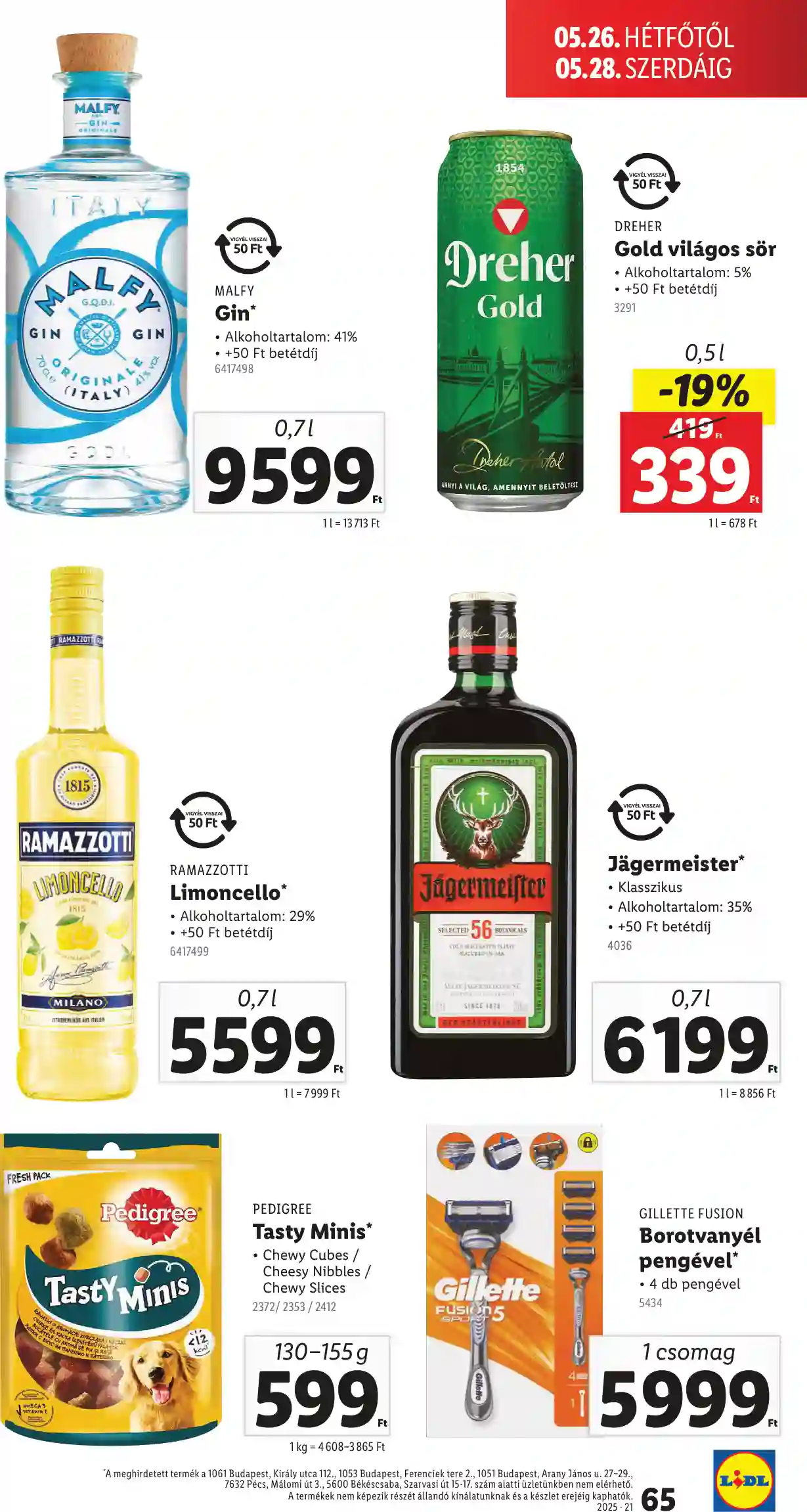 Lidl akciós újság 21. hét (Érvényes 05.22-től) (62 oldal)