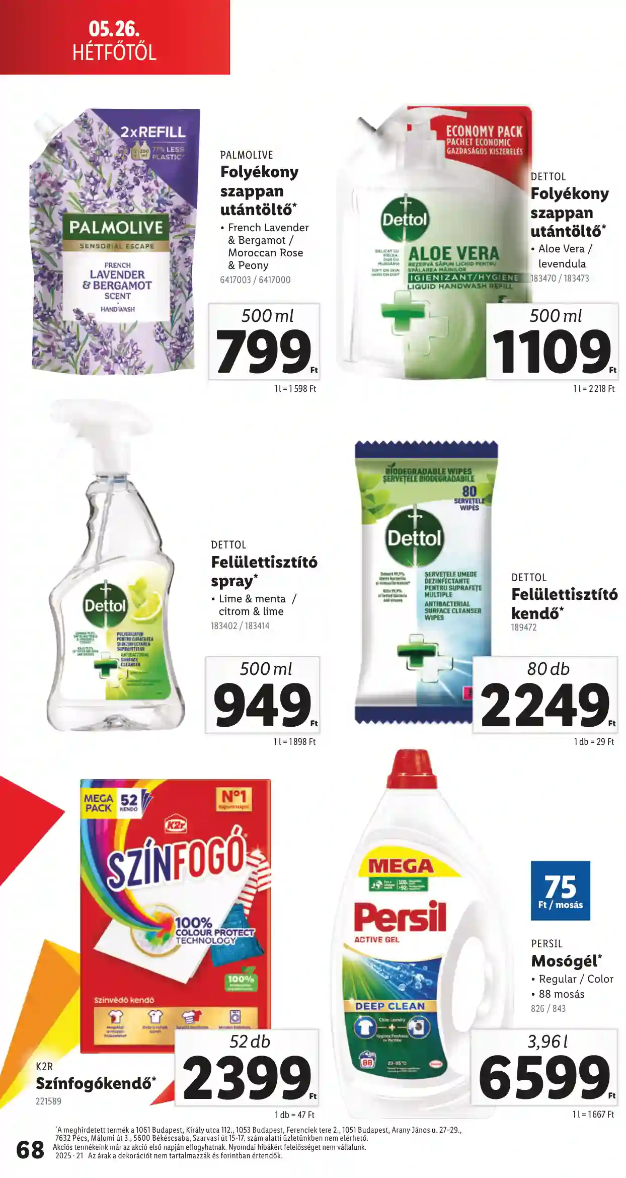 Lidl akciós újság 21. hét (Érvényes 05.22-től) (65 oldal)