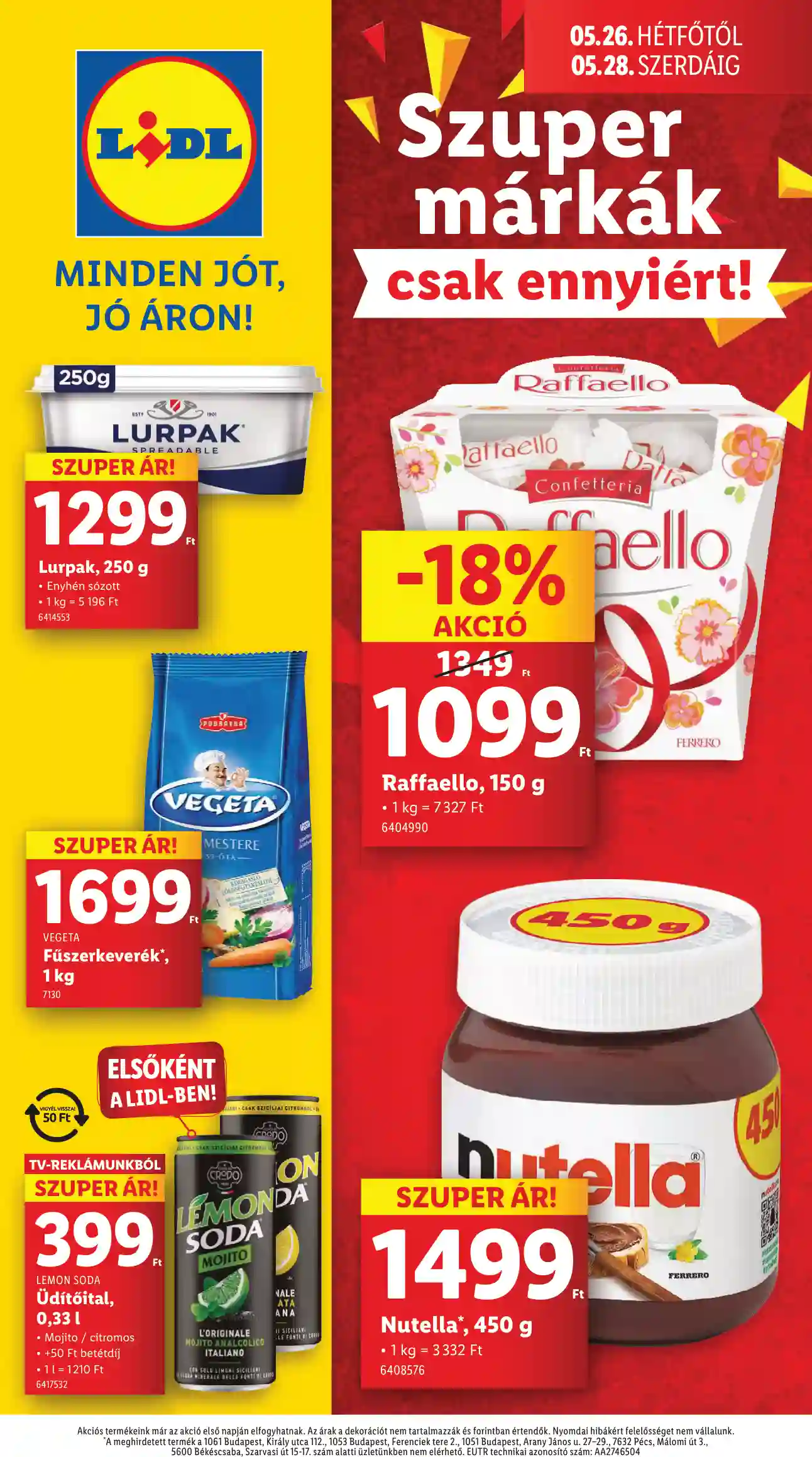 Lidl akciós újság 21. hét (Érvényes 05.22-től) (67 oldal)