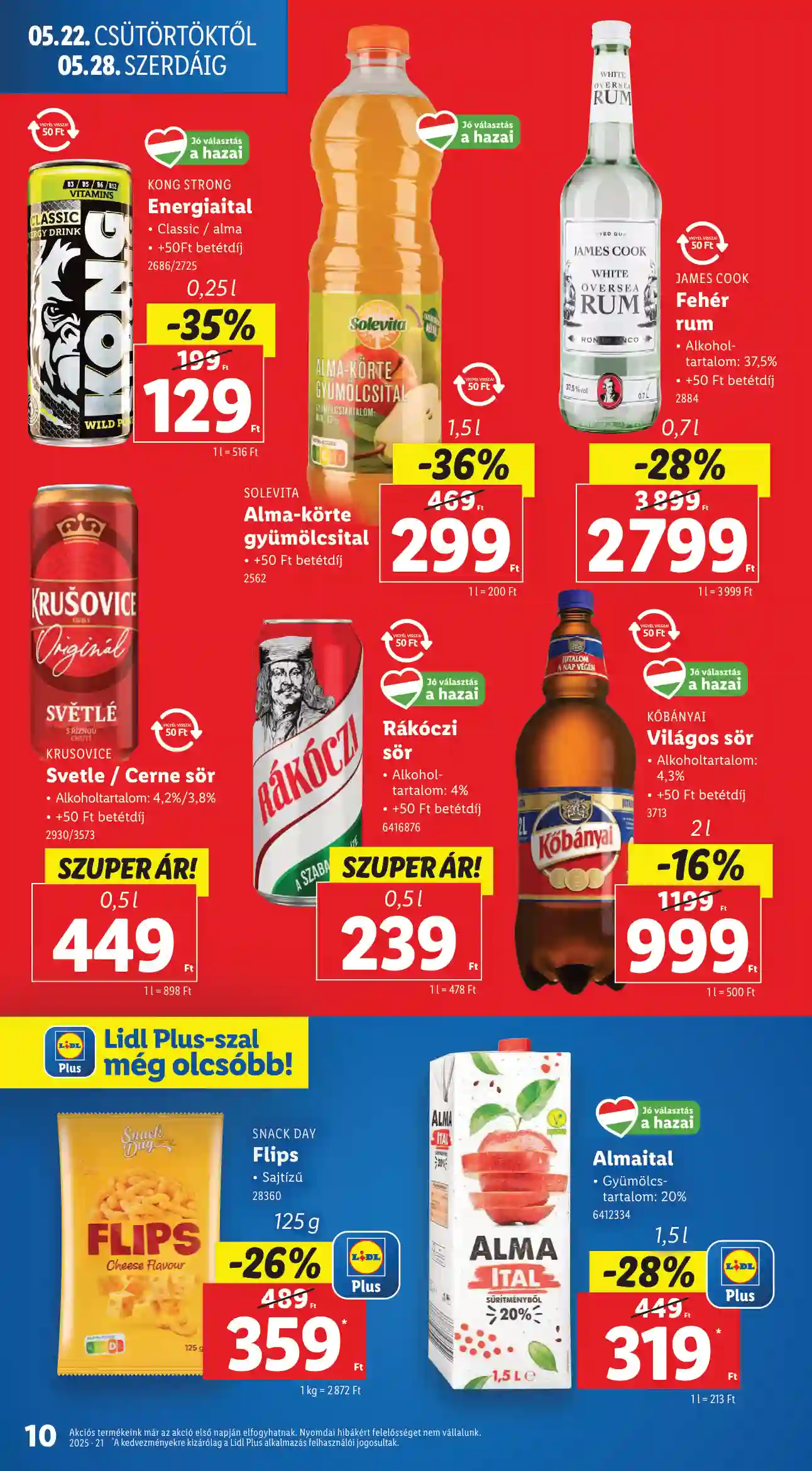 Lidl akciós újság 21. hét (Érvényes 05.22-től) (70 oldal)