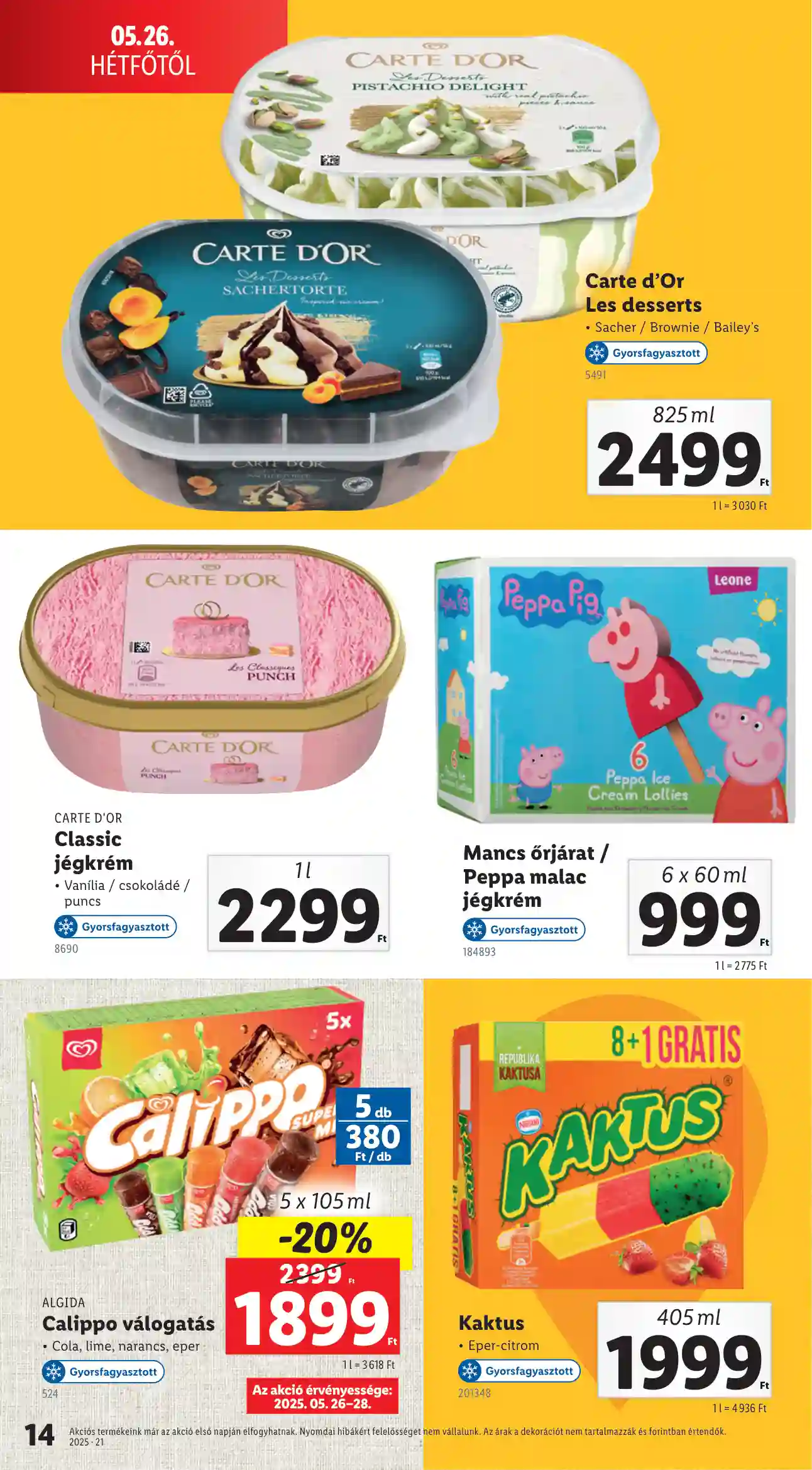 Lidl akciós újság 22. hét (Érvényes 05.26-tól) (6 oldal)