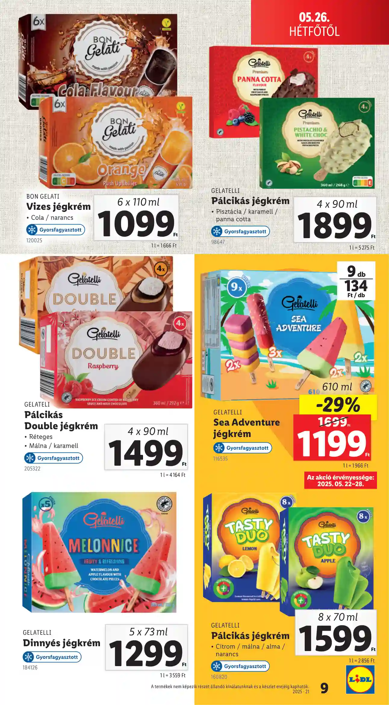 Lidl akciós újság 22. hét (Érvényes 05.26-tól) (15 oldal)