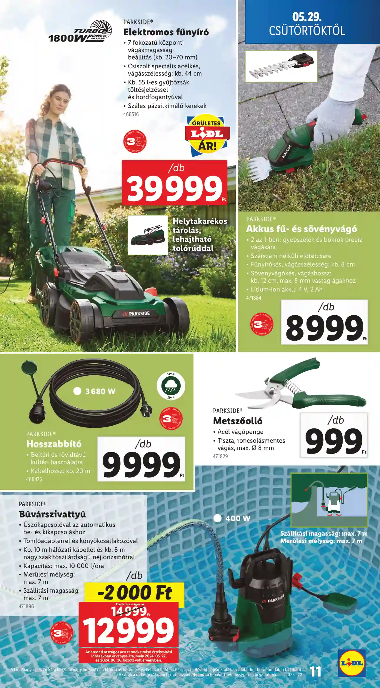 Lidl akciós újság 22. hét (Érvényes 05.29-től) (3 oldal)