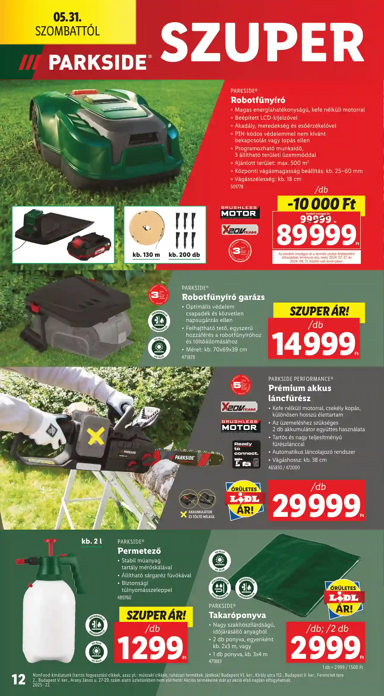 Lidl akciós újság 22. hét (Érvényes 05.29-től) (4 oldal)