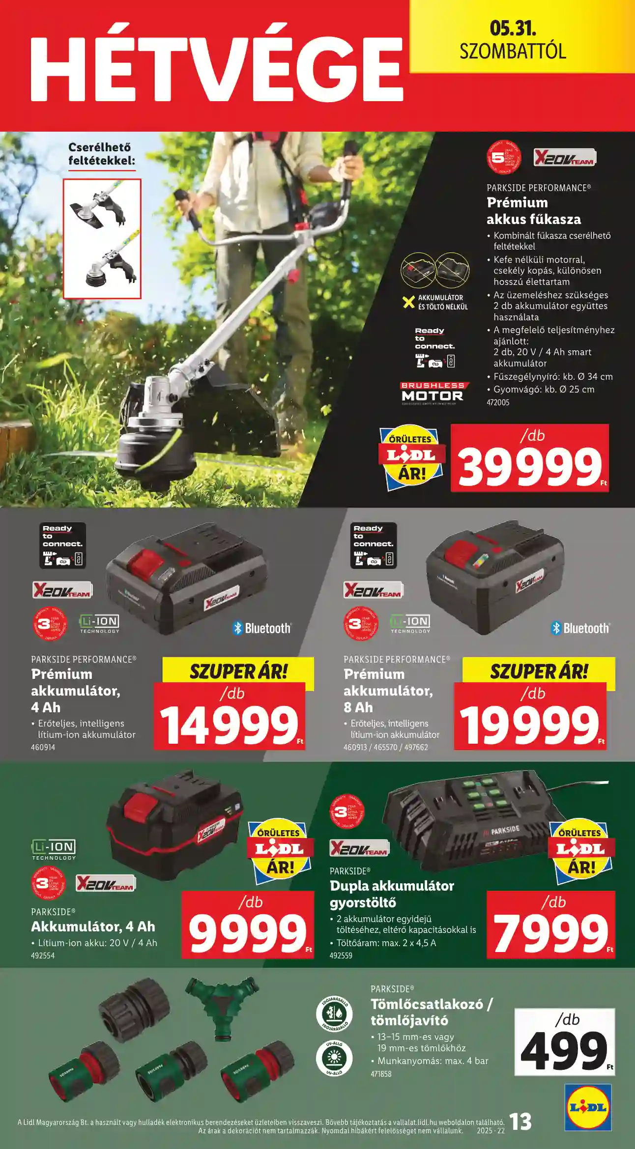 Lidl akciós újság 22. hét (Érvényes 05.29-től) (5 oldal)