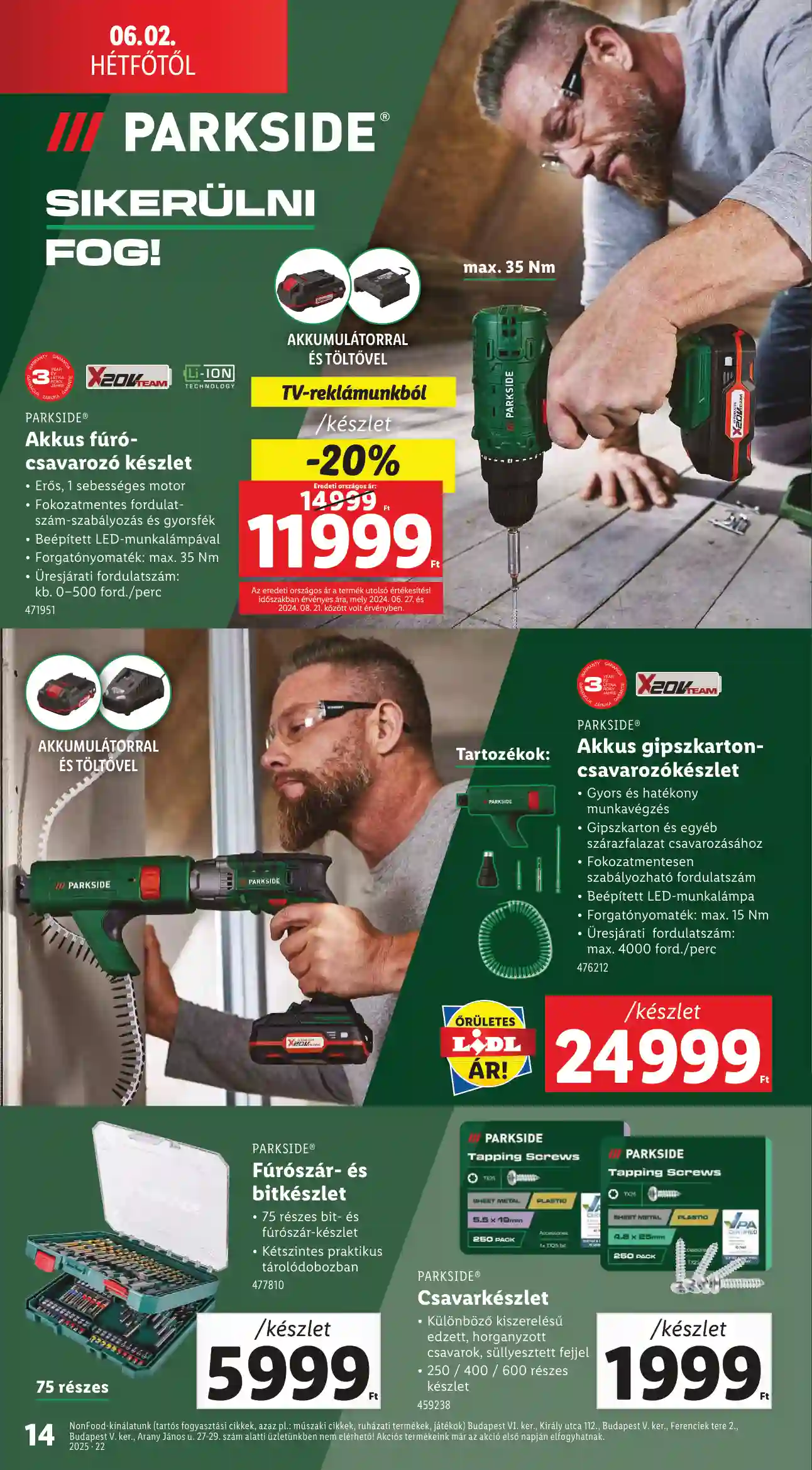 Lidl akciós újság 22. hét (Érvényes 05.29-től) (6 oldal)