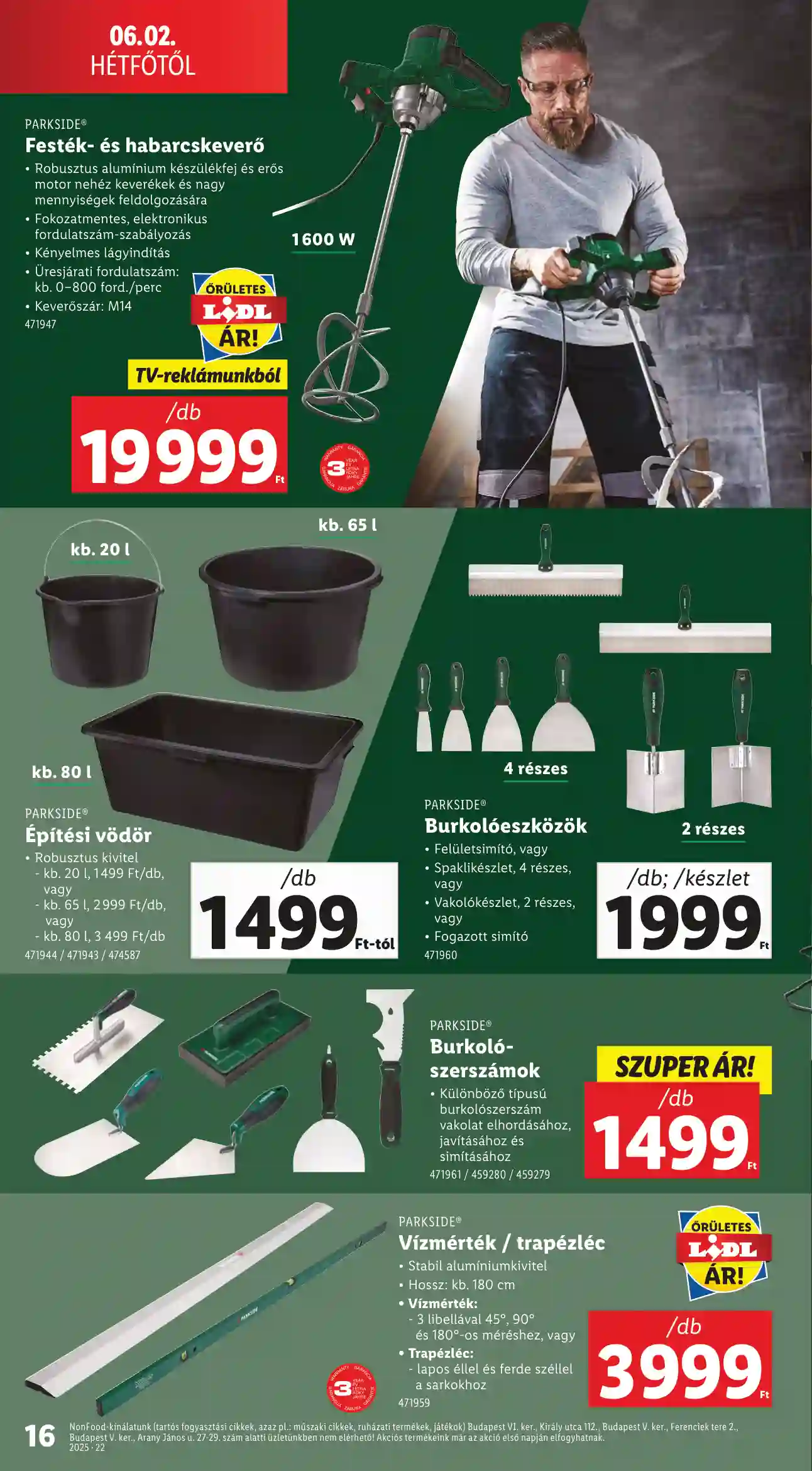 Lidl akciós újság 22. hét (Érvényes 05.29-től) (8 oldal)