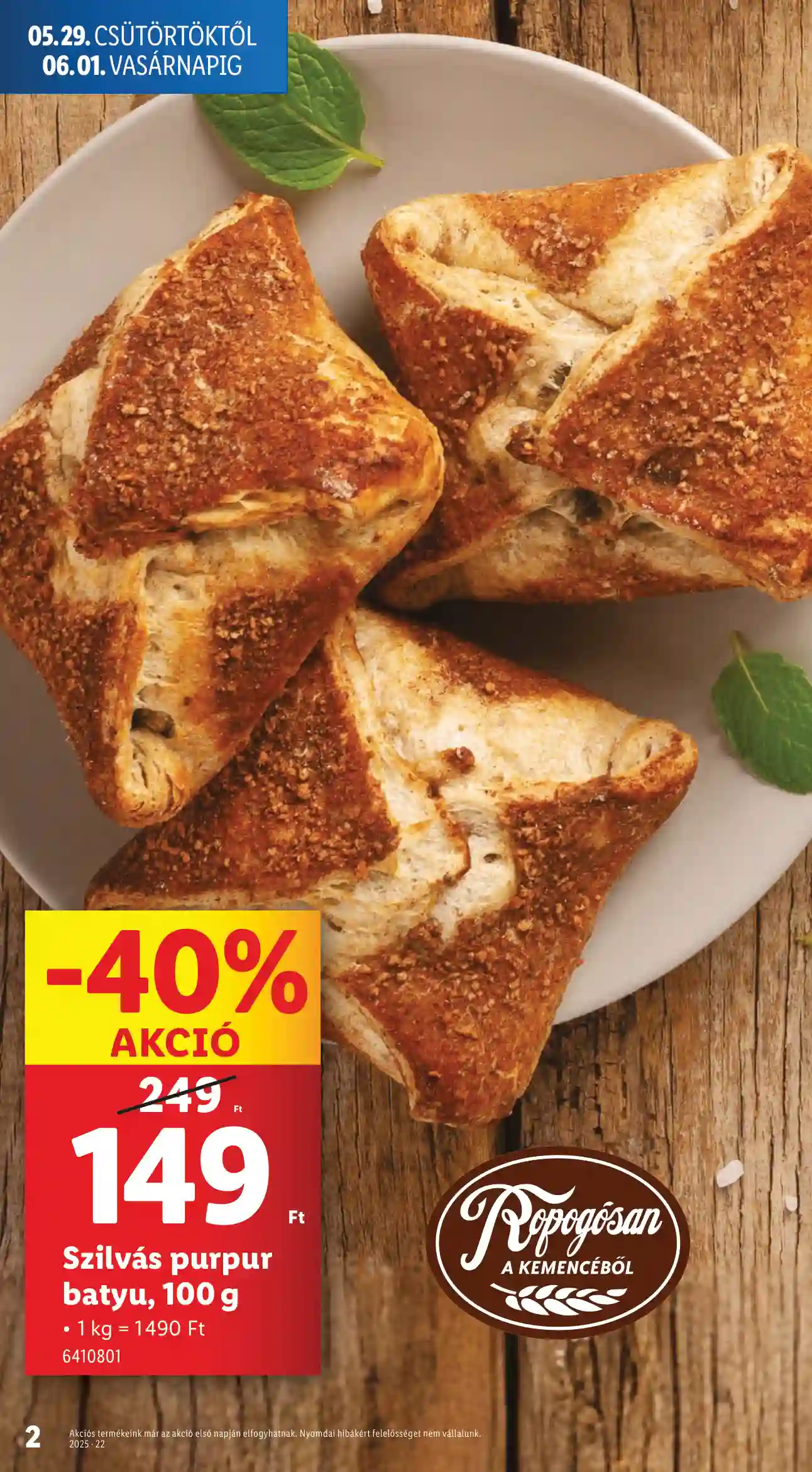 Lidl akciós újság 22. hét (Érvényes 05.29-től) (2 oldal)