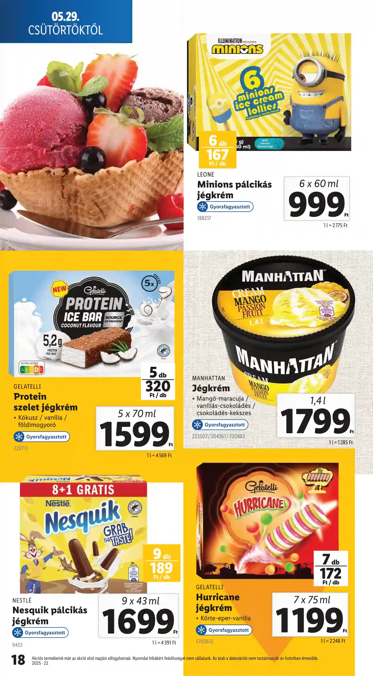Lidl akciós újság 22. hét (Érvényes 05.29-től) (10 oldal)